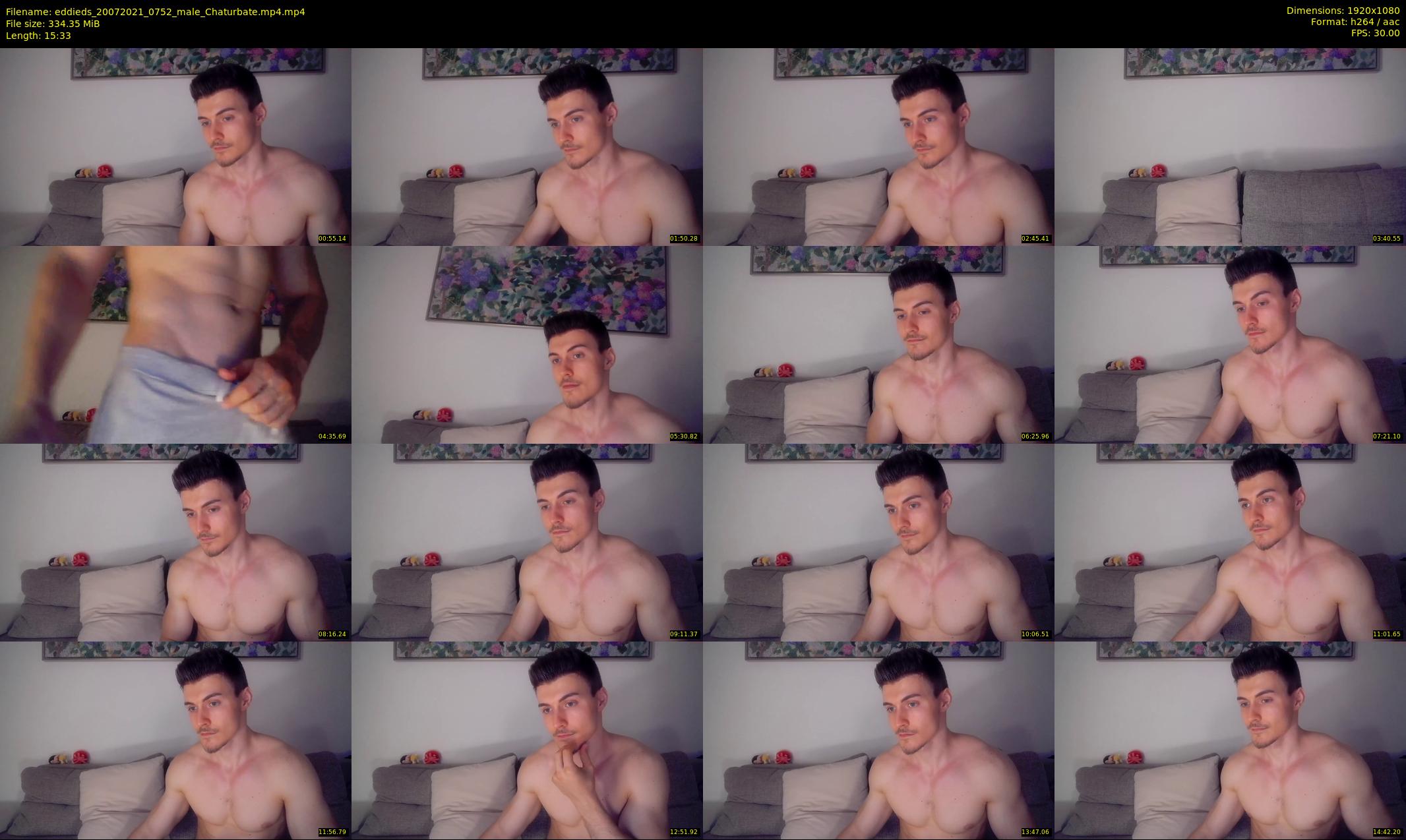 eddieds — 16 minute Chaturbate male cam show recording, 1080p, Jul 20, 2021
