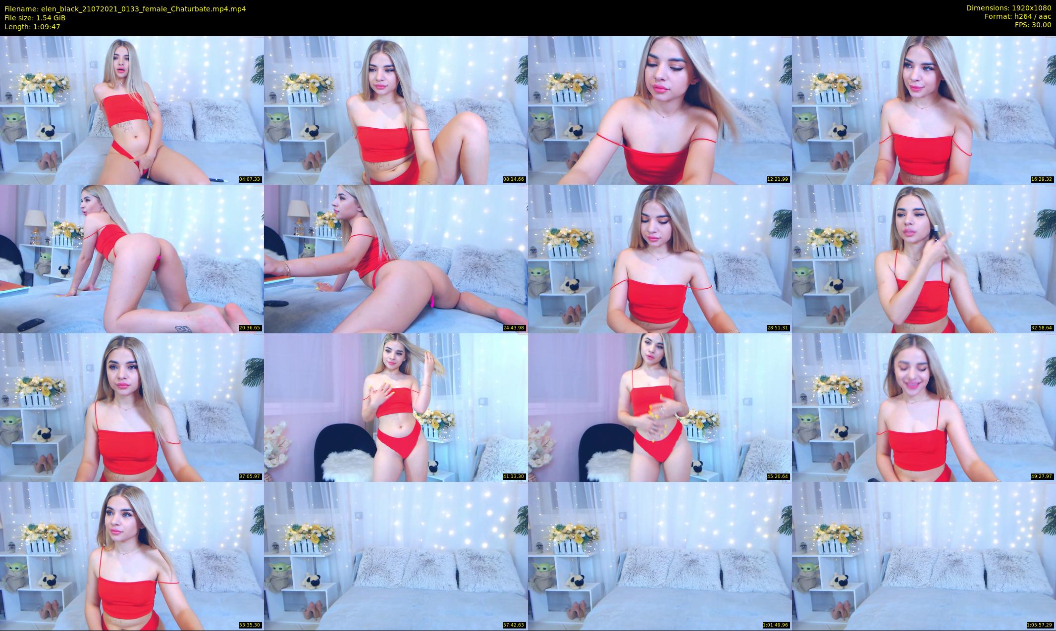 elen_black — 70 minute Chaturbate female cam show recording, 1080p, Jul 21, 2021