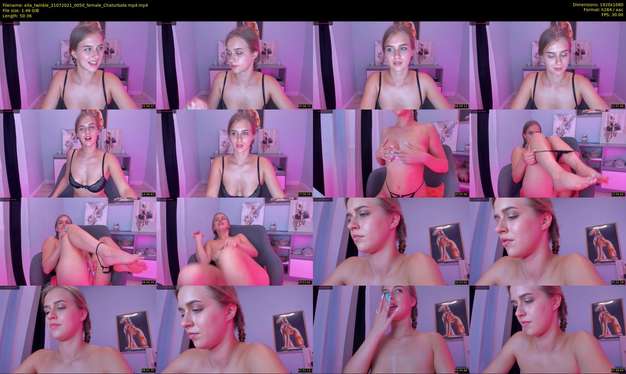 ella_twinkle — 51 minute Chaturbate female cam show recording, 1080p, Jul 21, 2021
