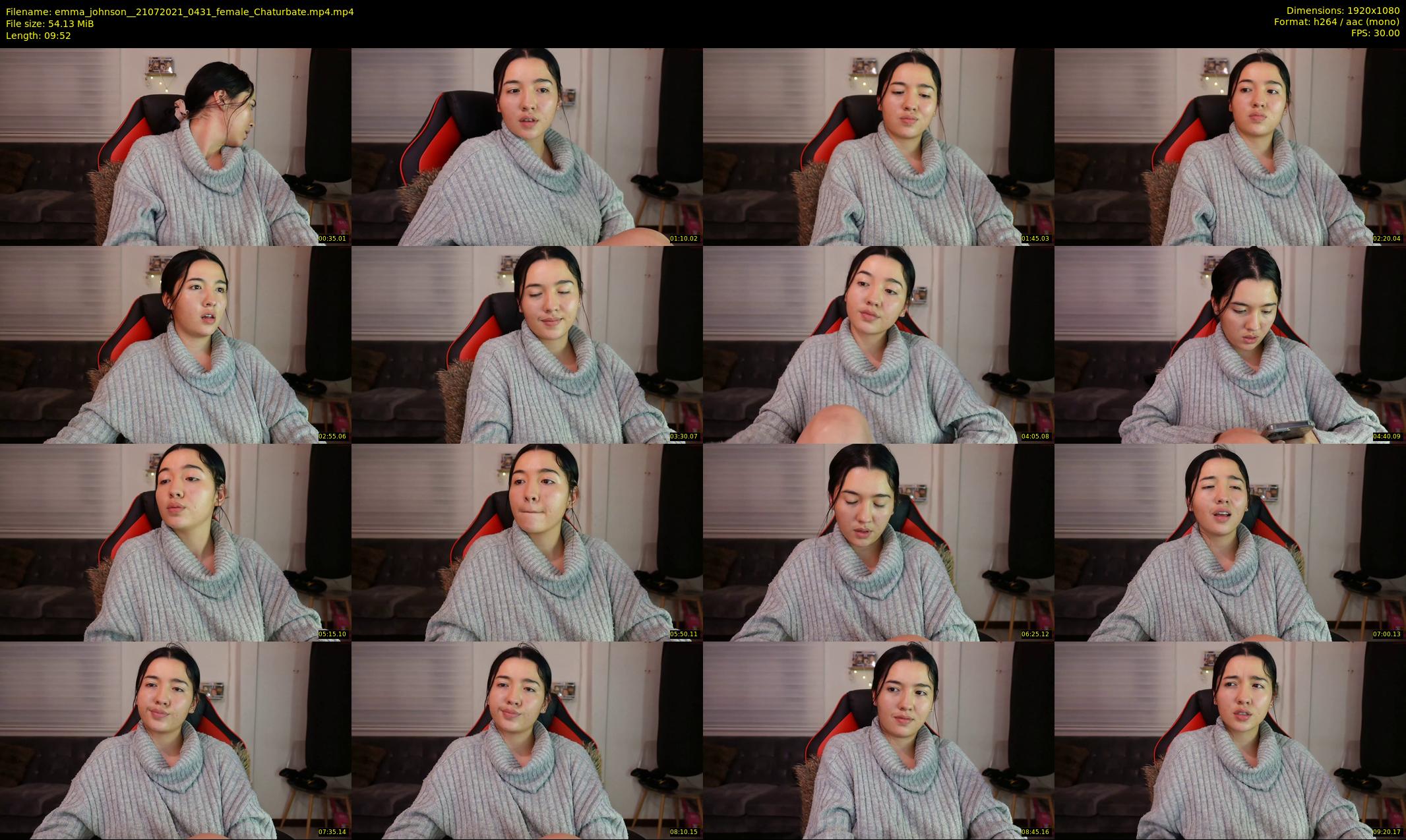 emma_johnson_ — 10 minute Chaturbate female cam show recording, 1080p, Jul 21, 2021
