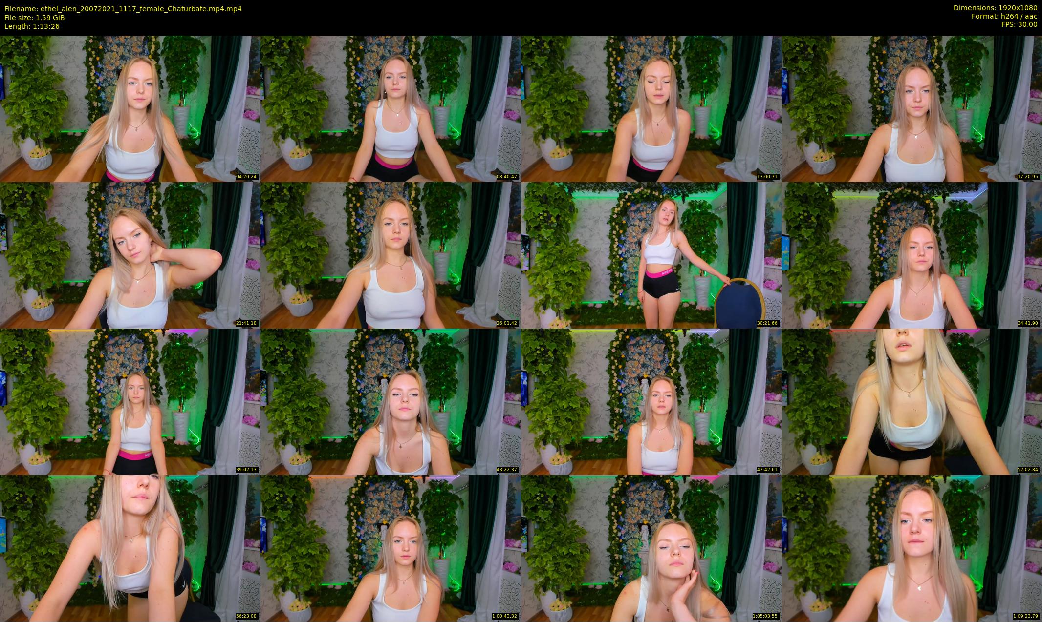 ethel_alen — 74 minute Chaturbate female cam show recording, 1080p, Jul 20, 2021