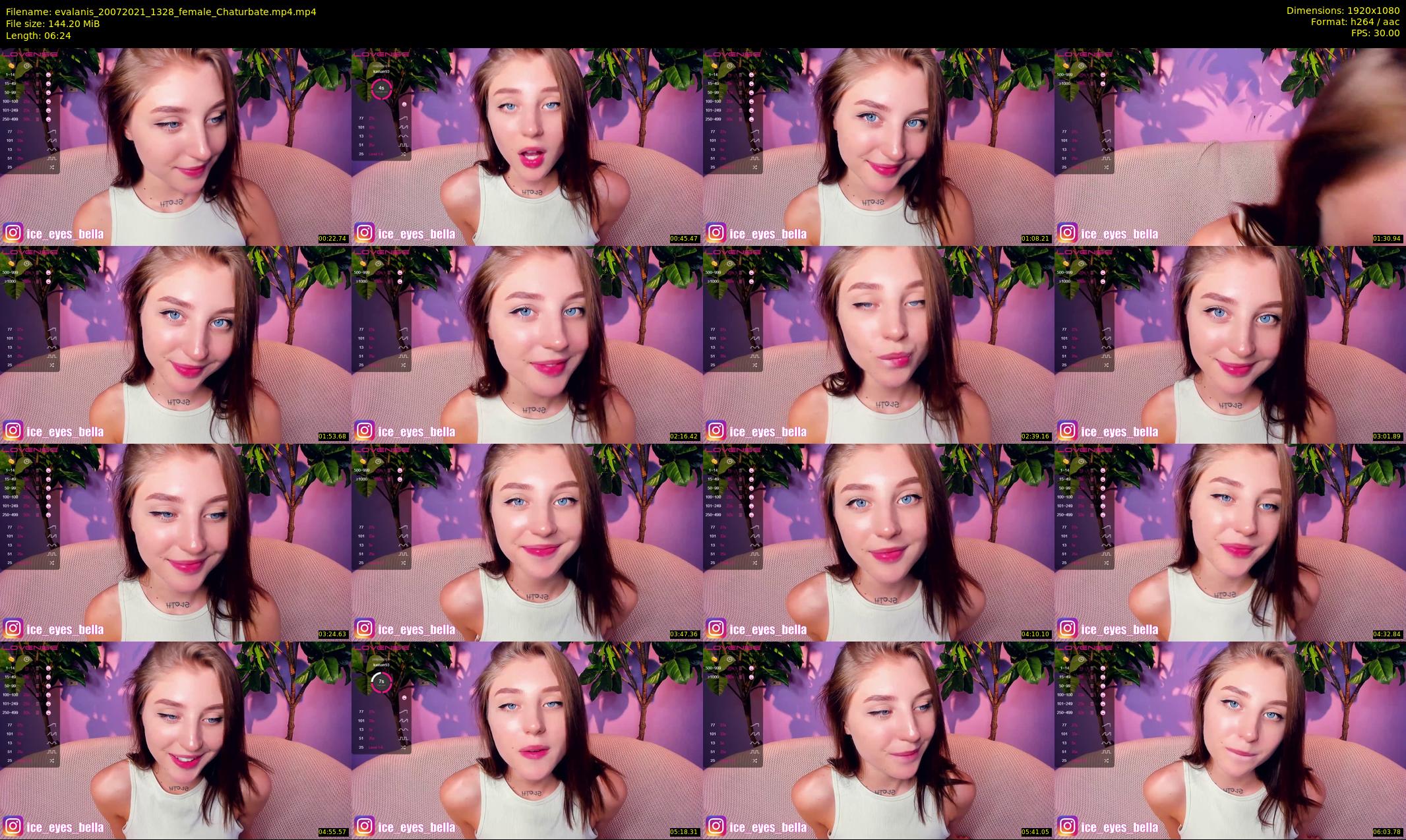 evalanis — 7 minute Chaturbate couple cam show recording, 1080p, Jul 20, 2021