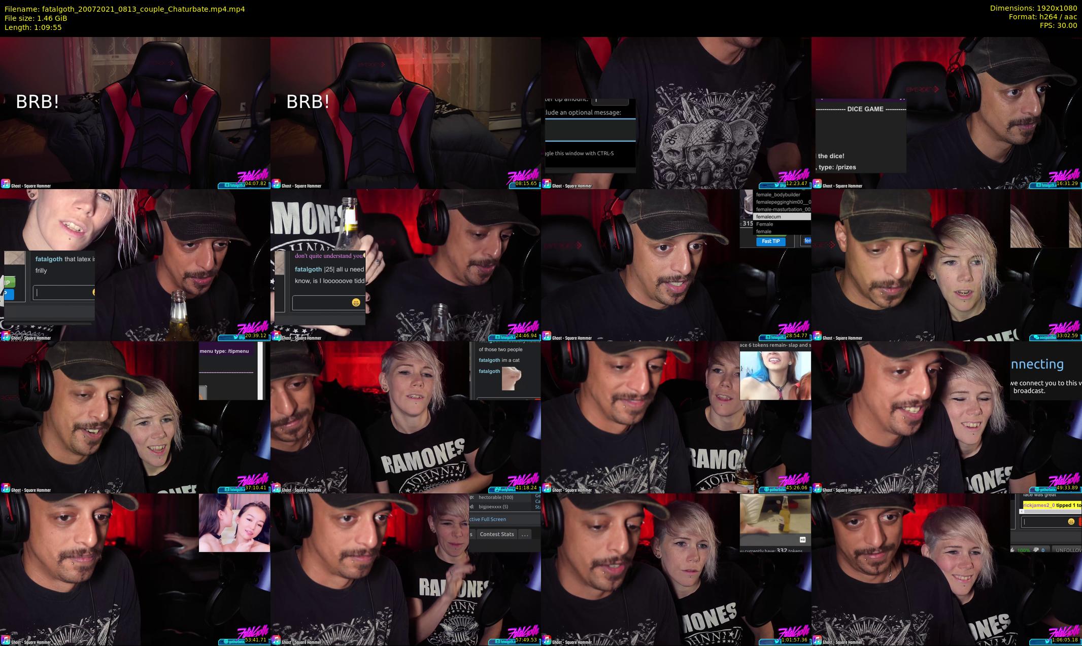 fatalgoth — 70 minute Chaturbate couple cam show recording, 1080p, Jul 20, 2021