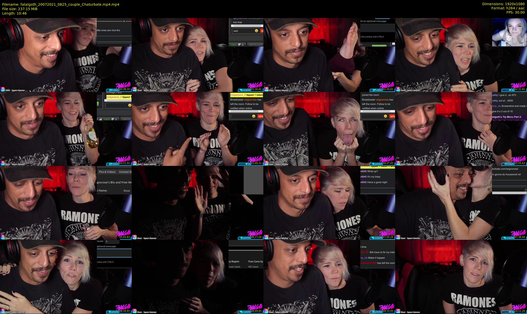 fatalgoth — 11 minute Chaturbate couple cam show recording, 1080p, Jul 20, 2021