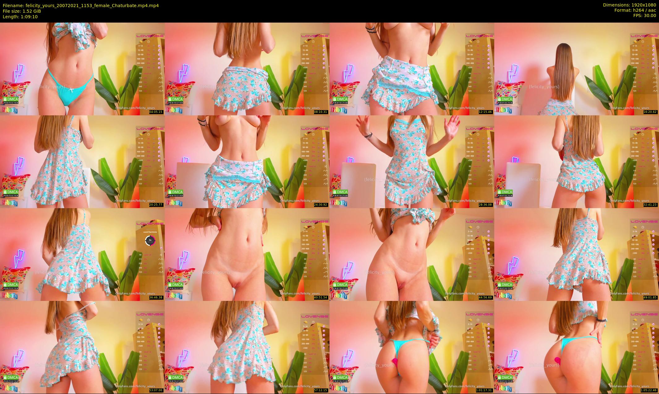 felicity_yours — 70 minute Chaturbate female cam show recording, 1080p, Jul 20, 2021