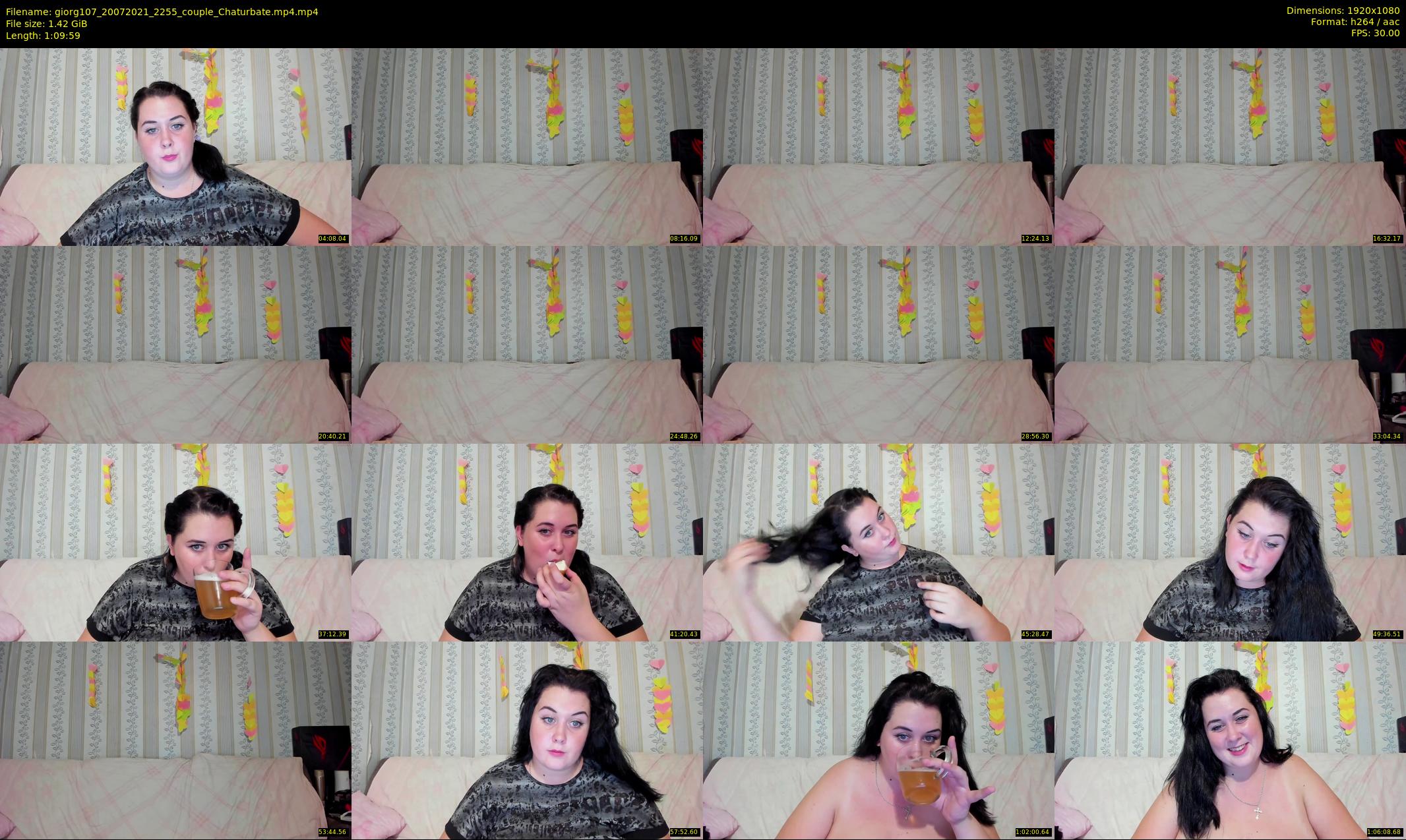 giorg107 — 70 minute Chaturbate couple cam show recording, 1080p, Jul 20, 2021