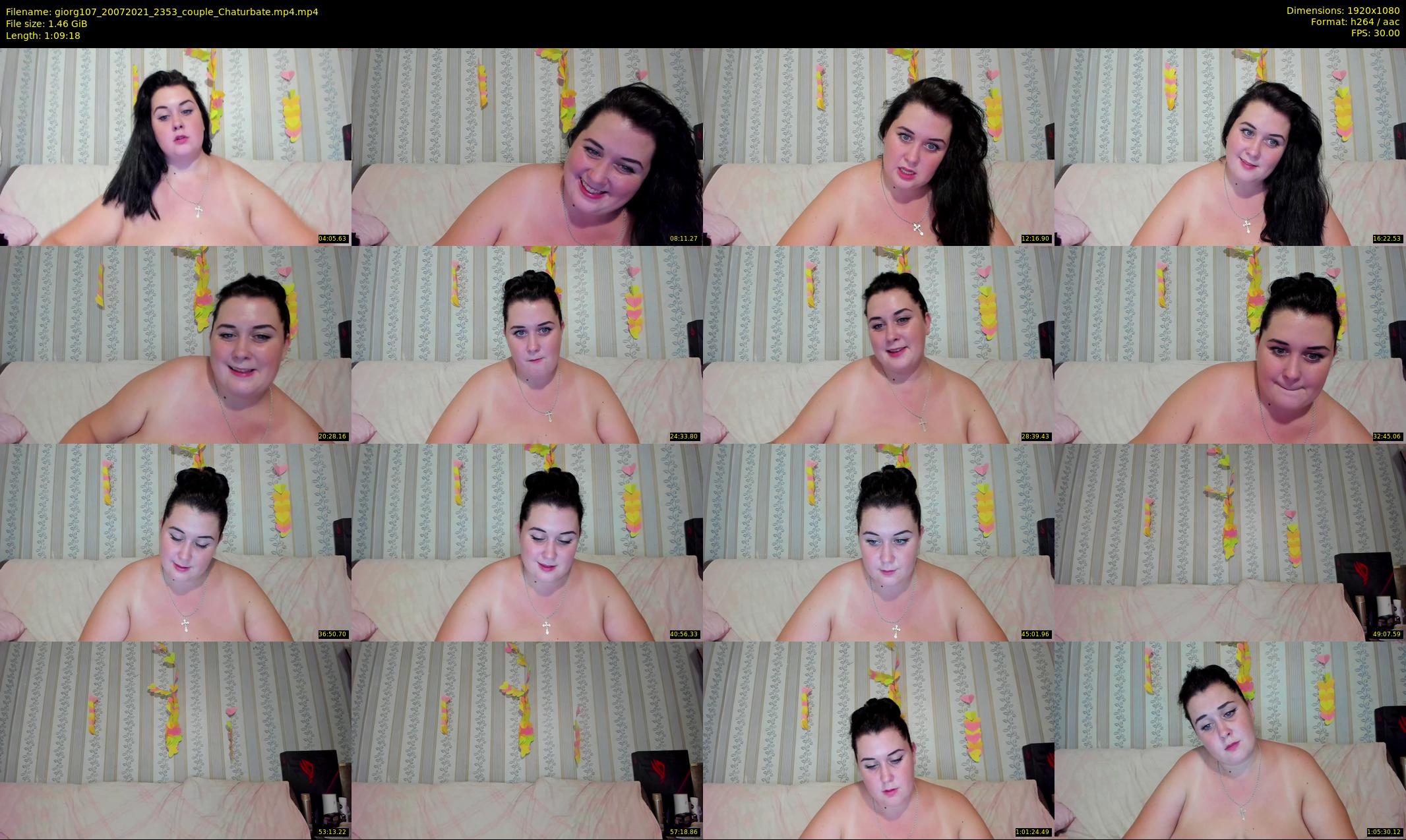 giorg107 — 70 minute Chaturbate couple cam show recording, 1080p, Jul 20, 2021