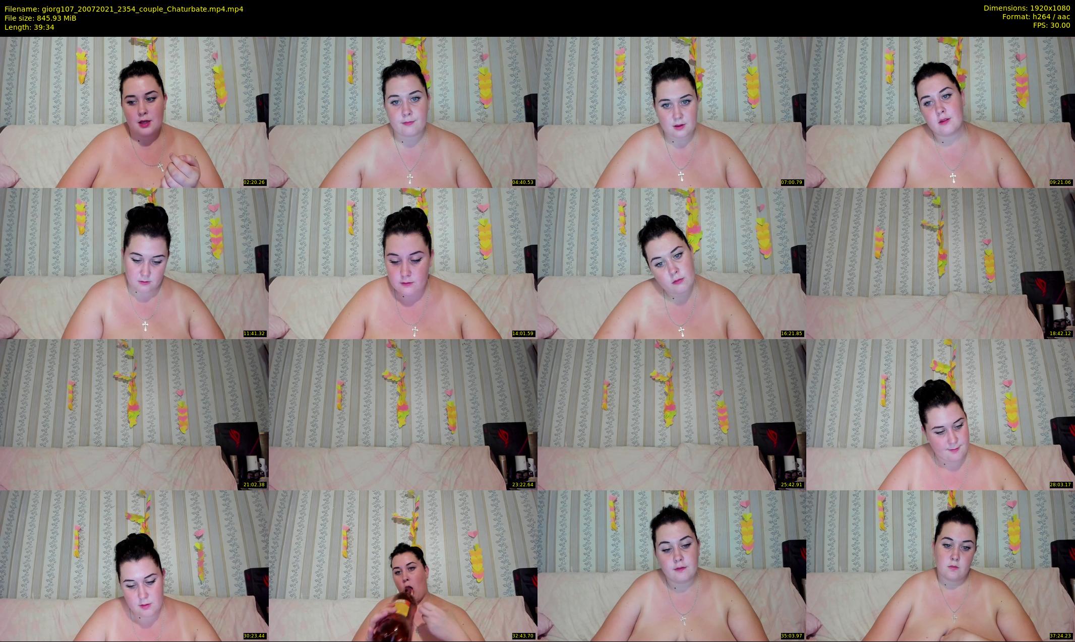 giorg107 — 40 minute Chaturbate couple cam show recording, 1080p, Jul 20, 2021