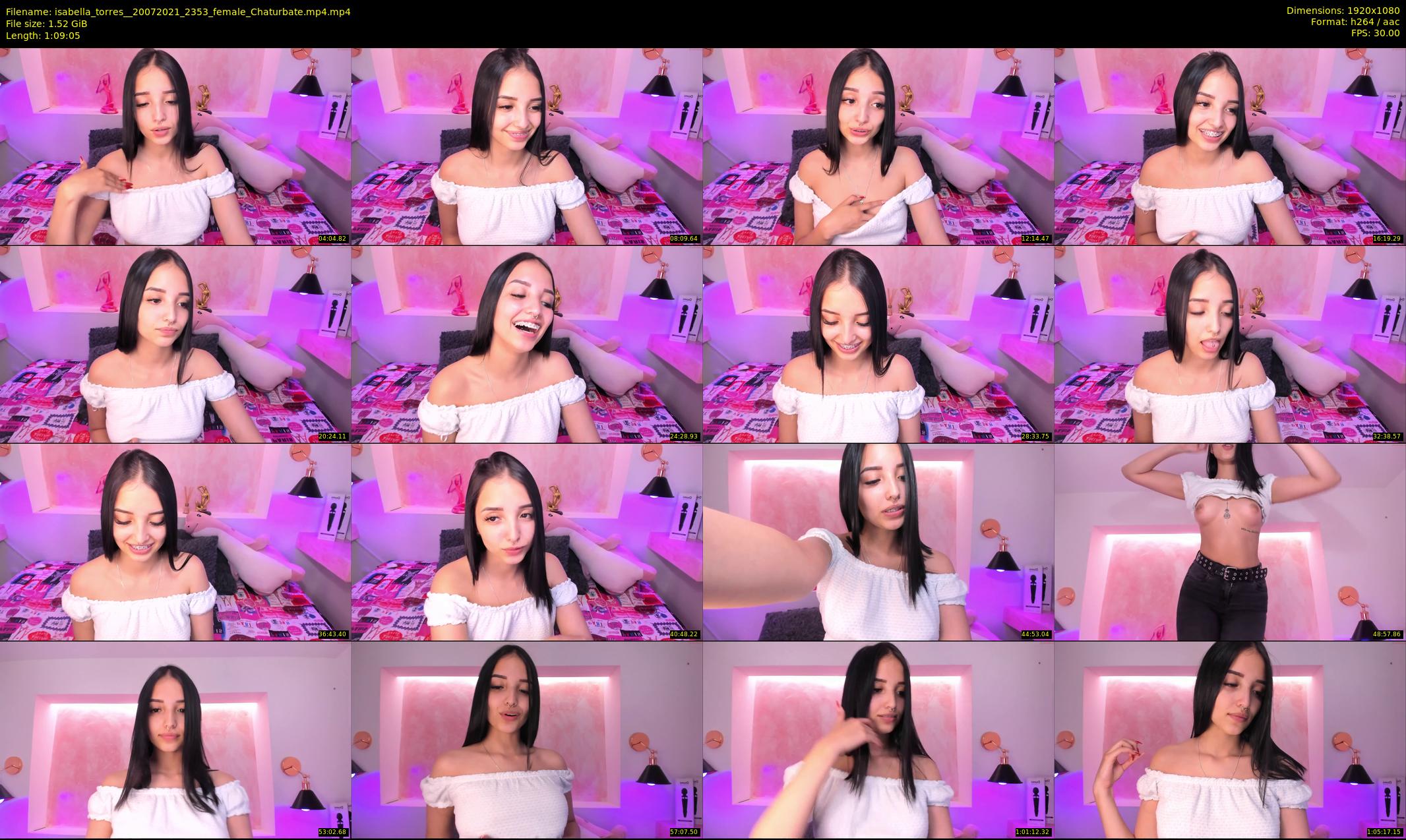 isabella_torres_ — 70 minute Chaturbate female cam show recording, 1080p, Jul 20, 2021
