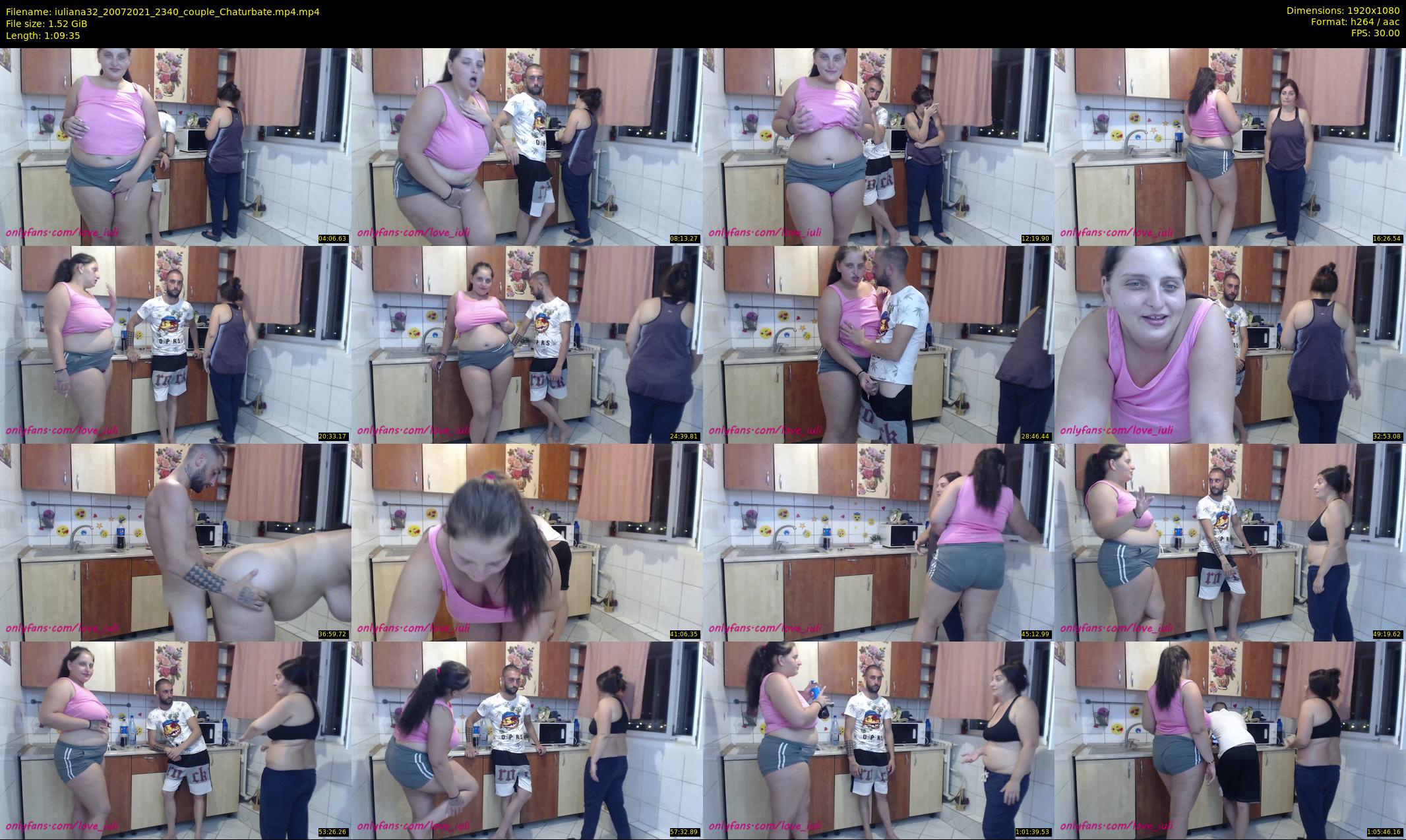 iuliana32 — 70 minute Chaturbate couple cam show recording, 1080p, Jul 20, 2021