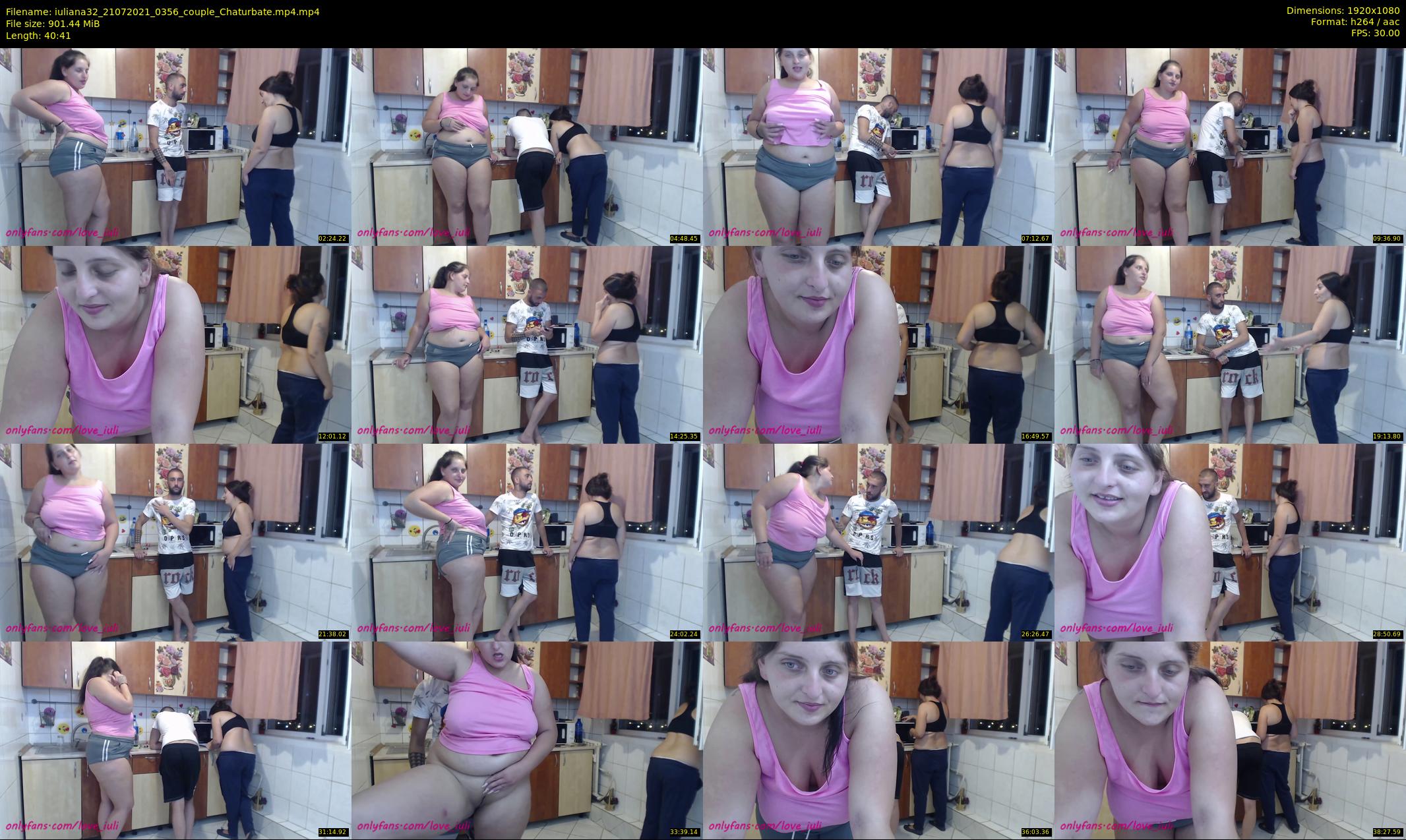 iuliana32 — 41 minute Chaturbate couple cam show recording, 1080p, Jul 21, 2021