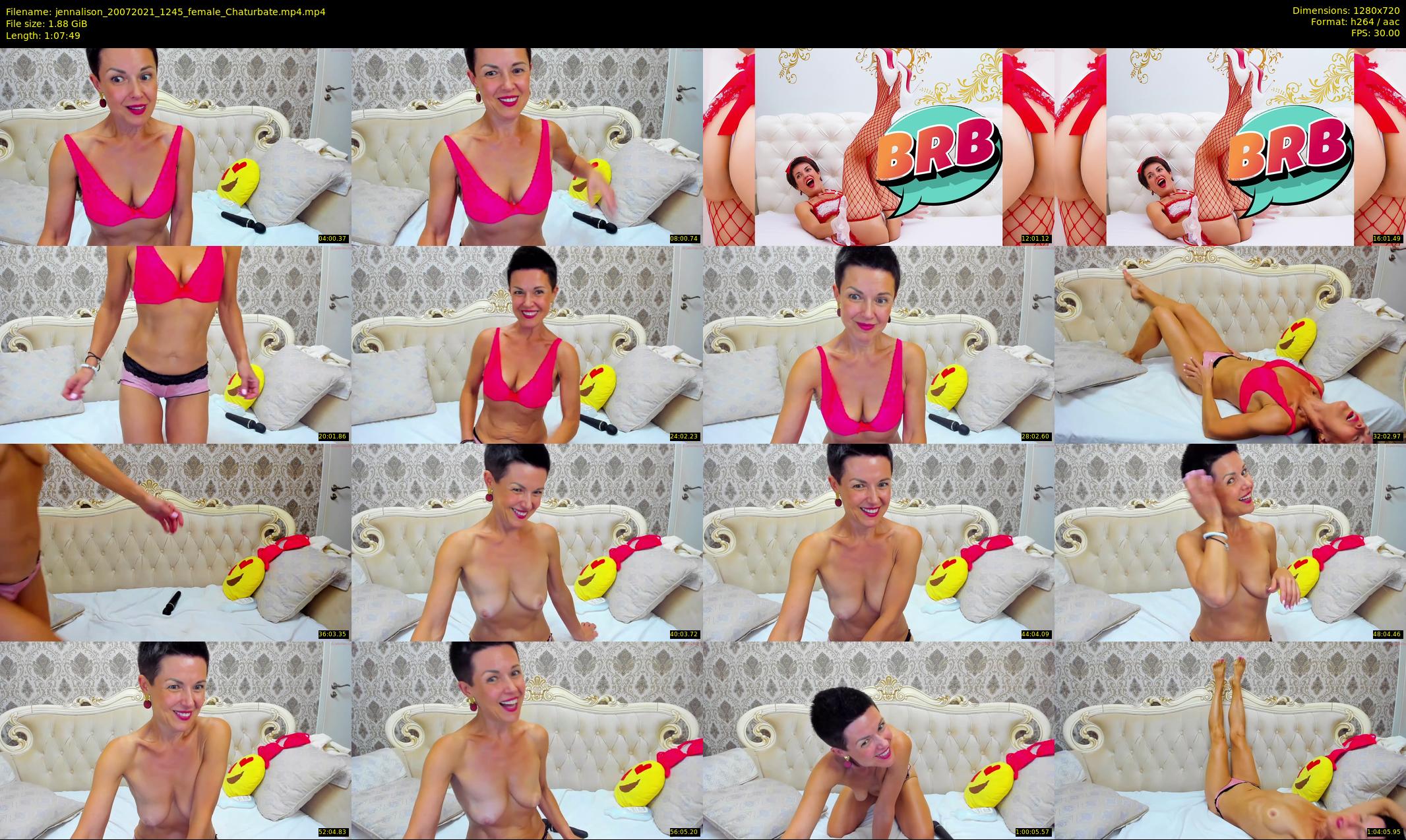 jennalison — 68 minute Chaturbate female cam show recording, 720p, Jul 20, 2021