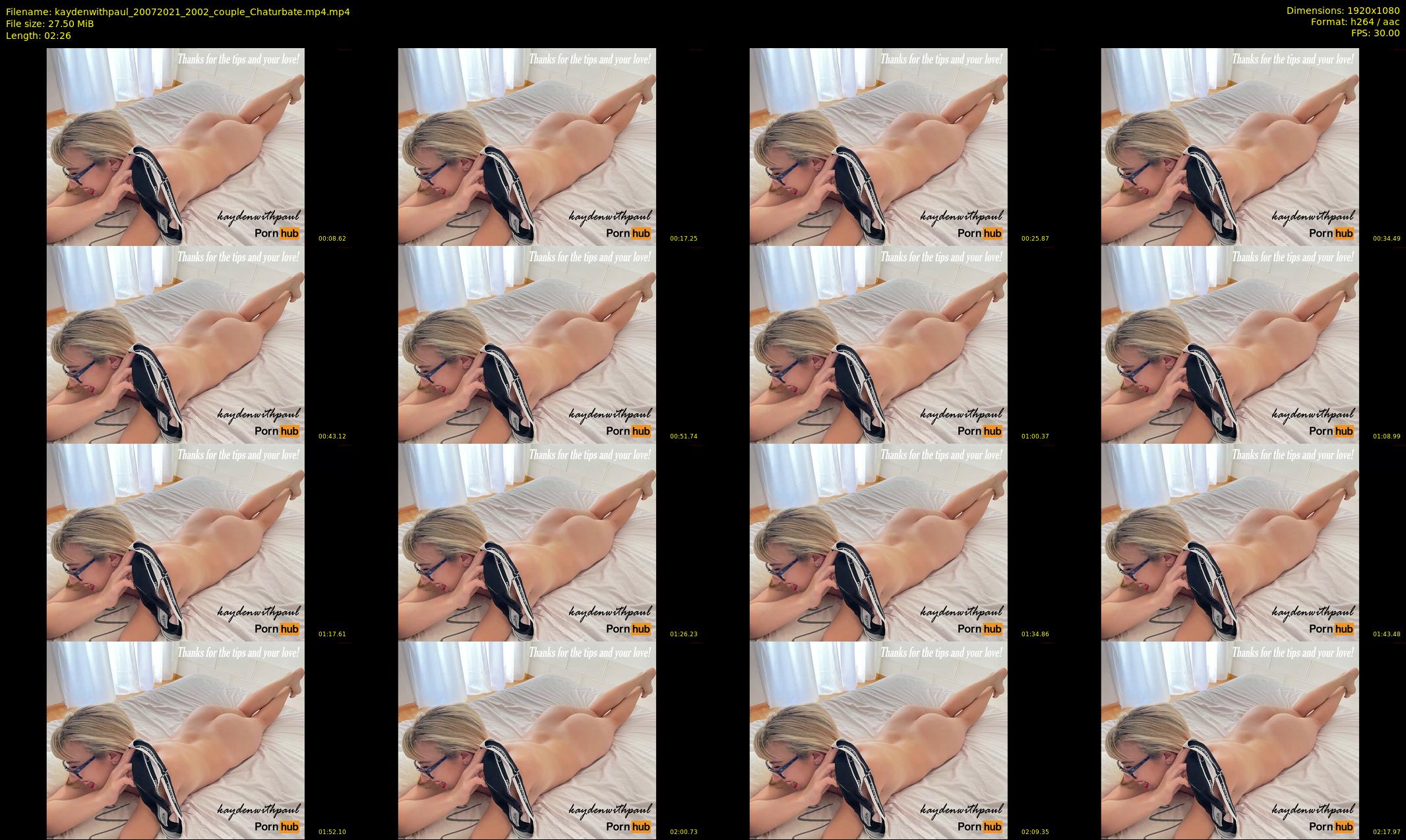 kaydenwithpaul — 3 minute Chaturbate couple cam show recording, 1080p, Jul 20, 2021