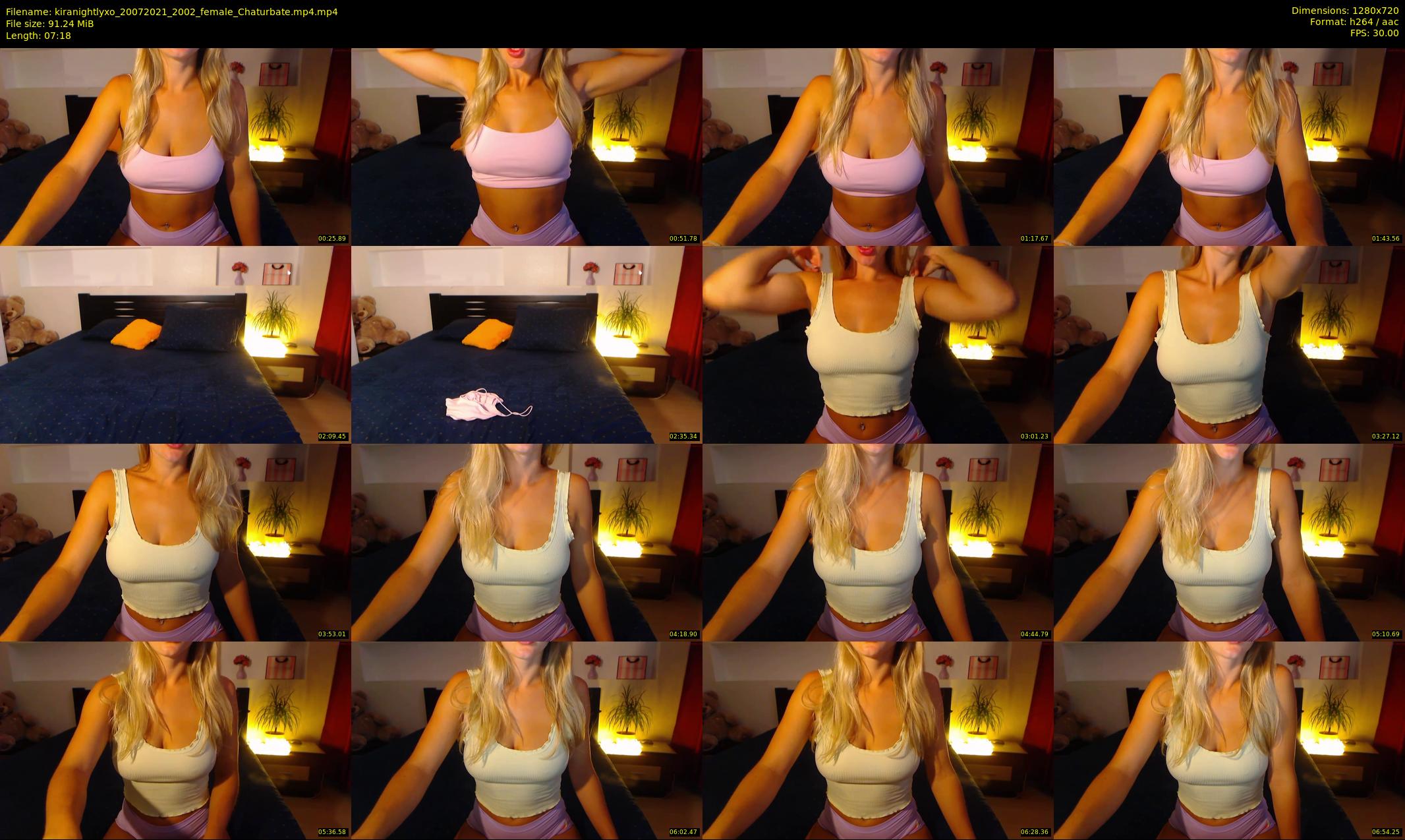 kiranightlyxo — 8 minute Chaturbate female cam show recording, 720p, Jul 20, 2021