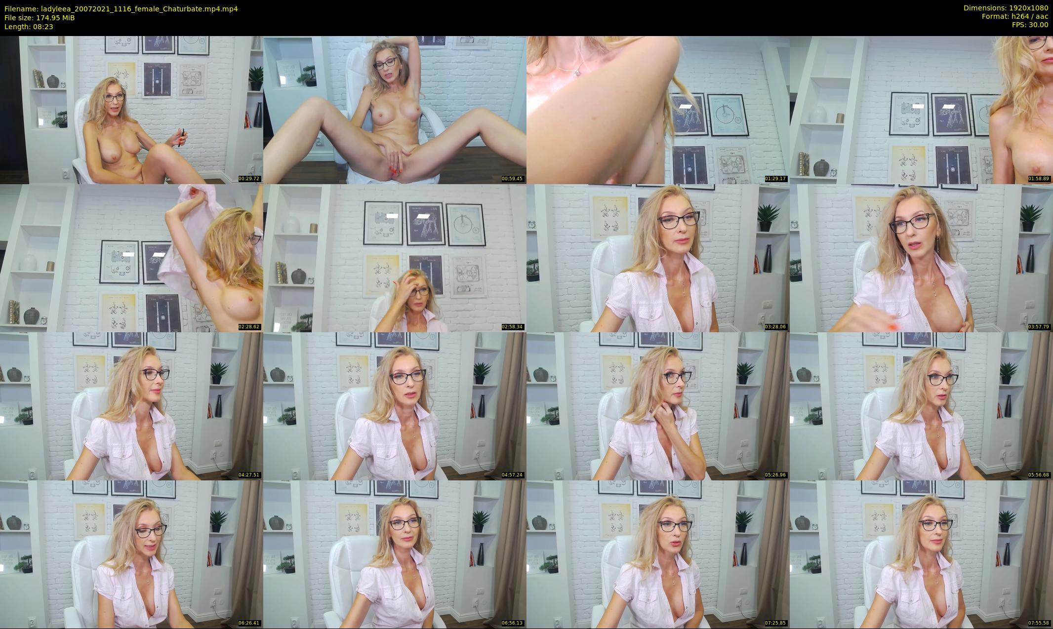 ladyleea — 9 minute Chaturbate female cam show recording, 1080p, Jul 20, 2021