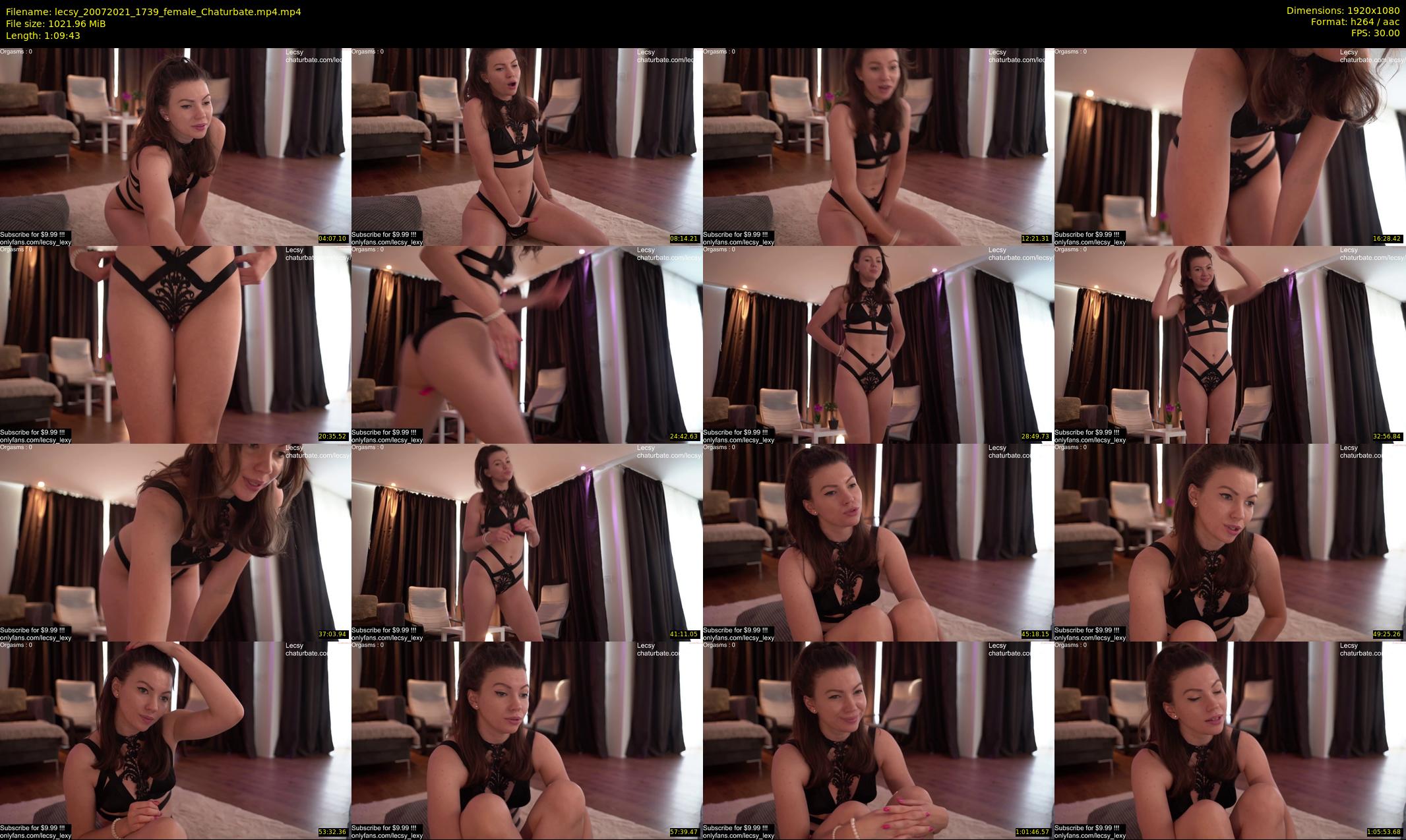 lecsy — 70 minute Chaturbate female cam show recording, 1080p, Jul 20, 2021