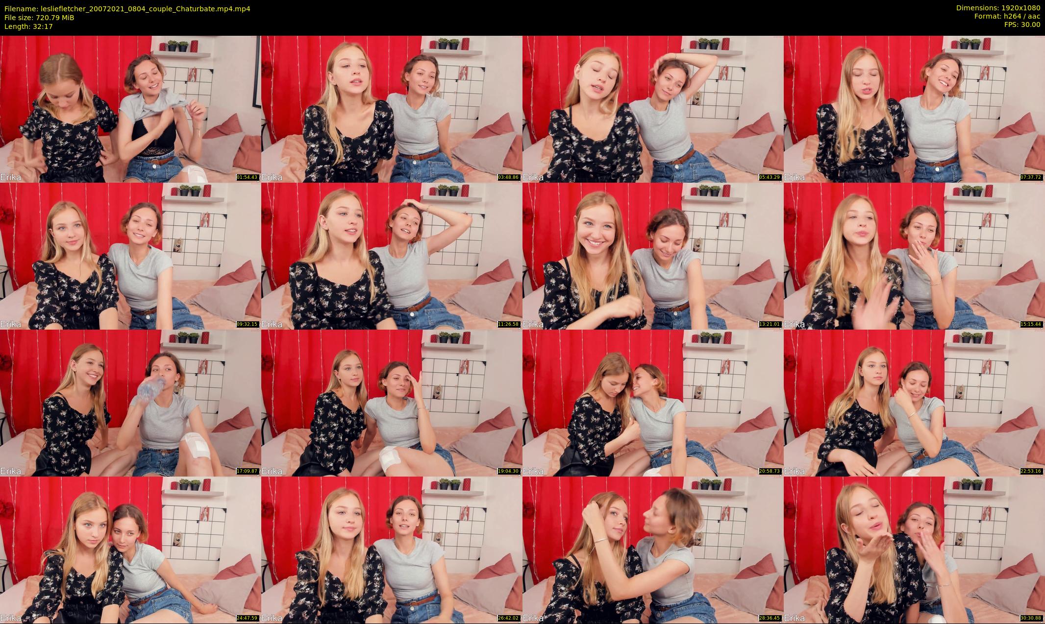 lesliefletcher — 33 minute Chaturbate couple cam show recording, 1080p, Jul 20, 2021