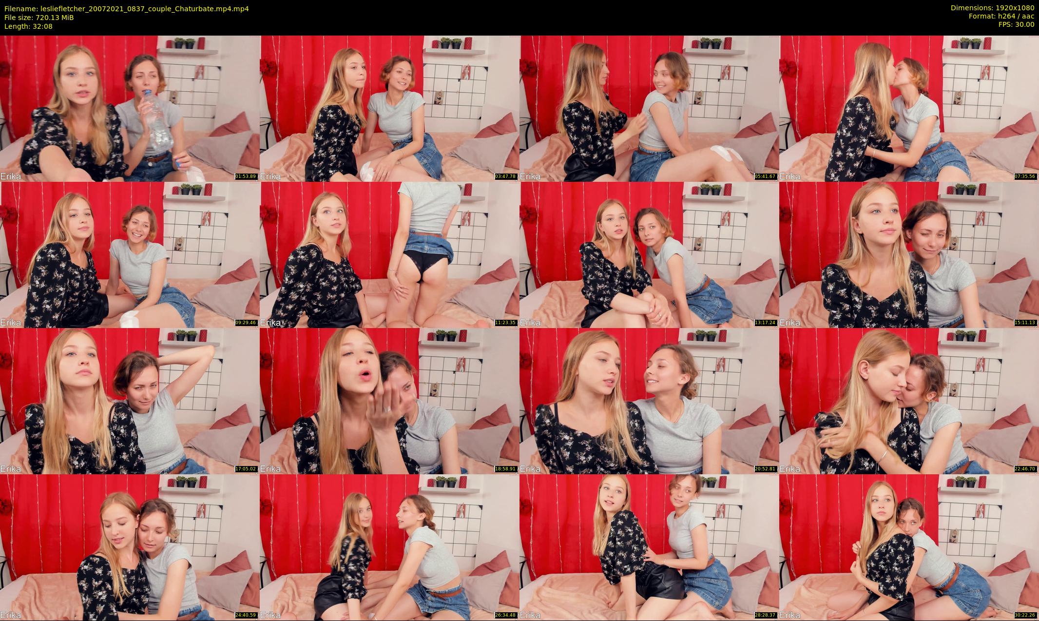 lesliefletcher — 33 minute Chaturbate couple cam show recording, 1080p, Jul 20, 2021