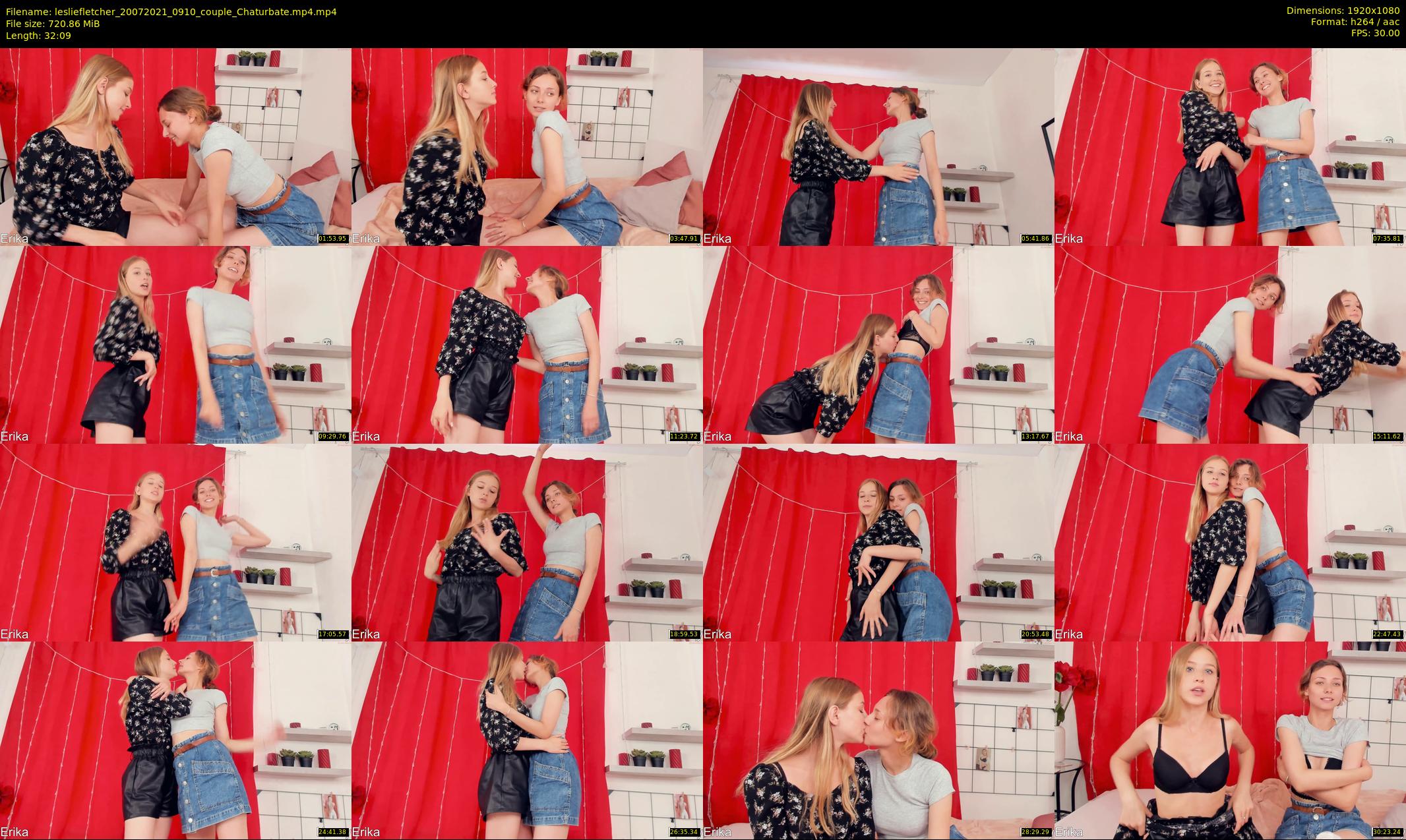 lesliefletcher — 33 minute Chaturbate couple cam show recording, 1080p, Jul 20, 2021