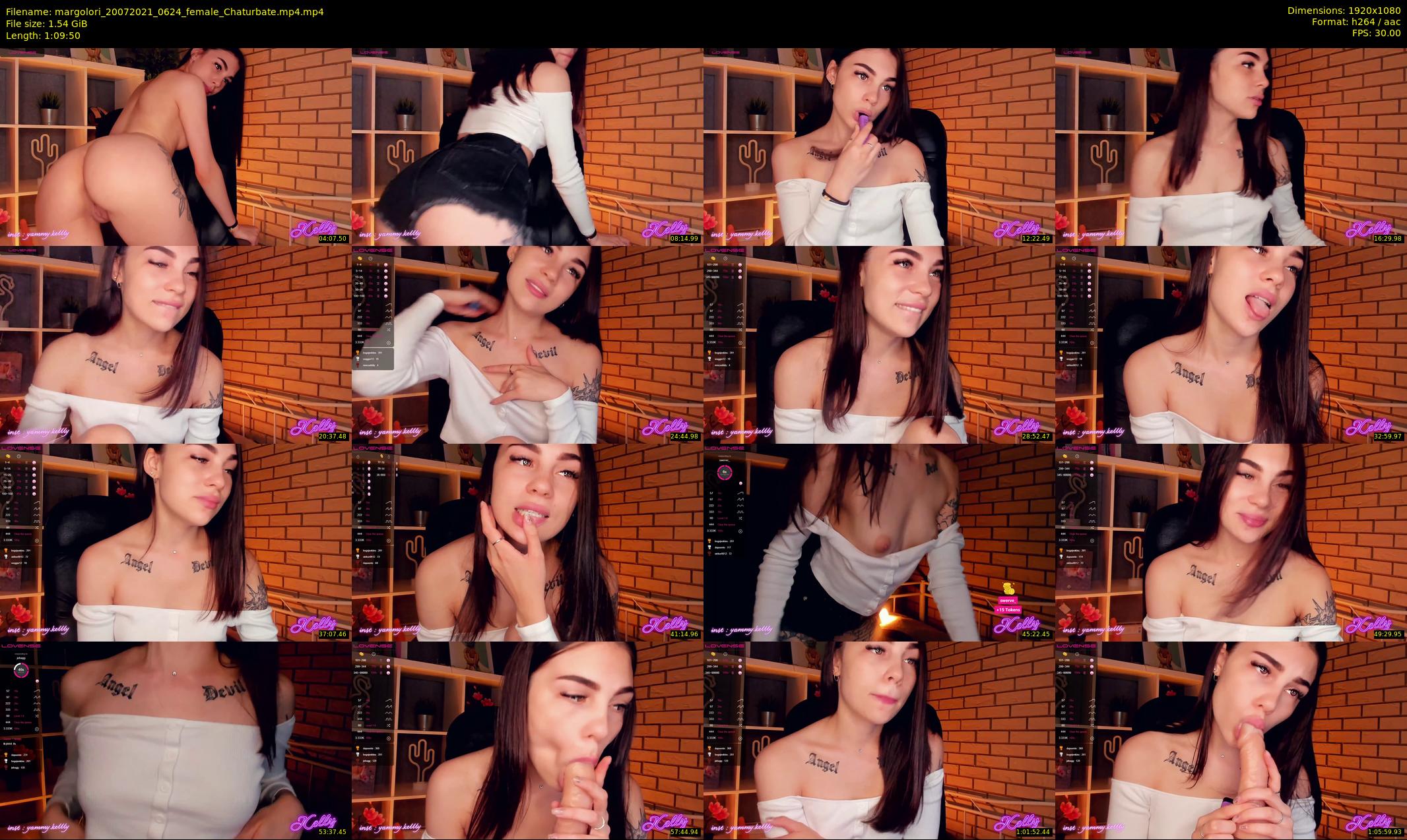 margolori — 70 minute Chaturbate couple cam show recording, 1080p, Jul 20, 2021
