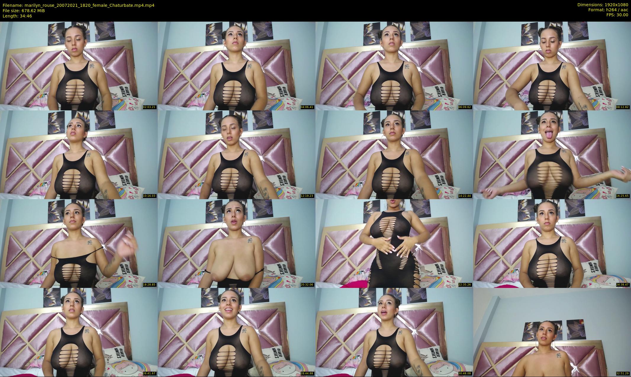 marilyn_rouse — 35 minute Chaturbate female cam show recording, 1080p, Jul 20, 2021
