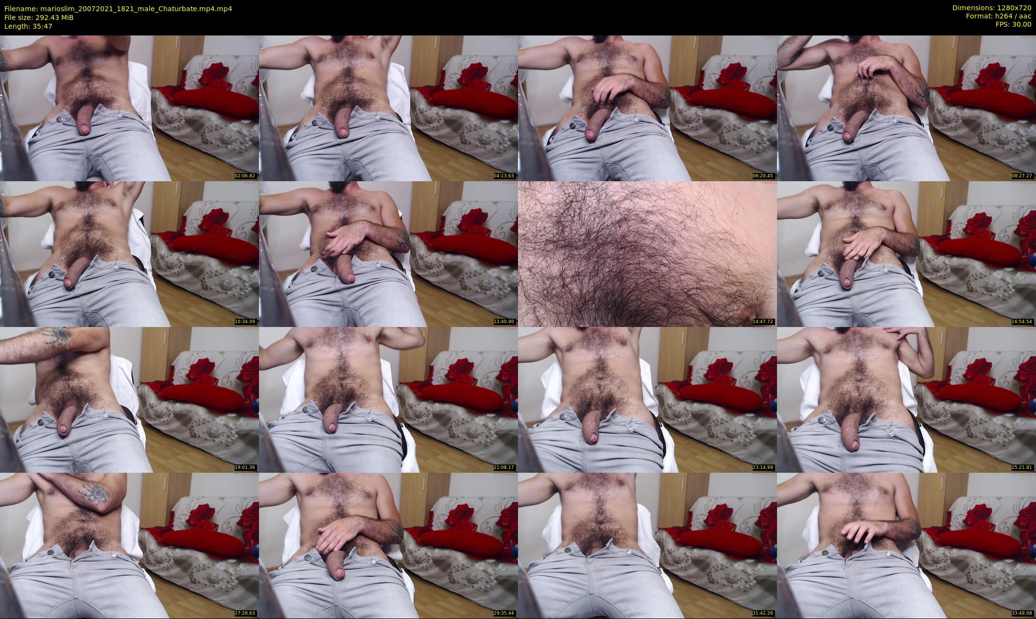marioslim — 36 minute Chaturbate male cam show recording, 720p, Jul 20, 2021