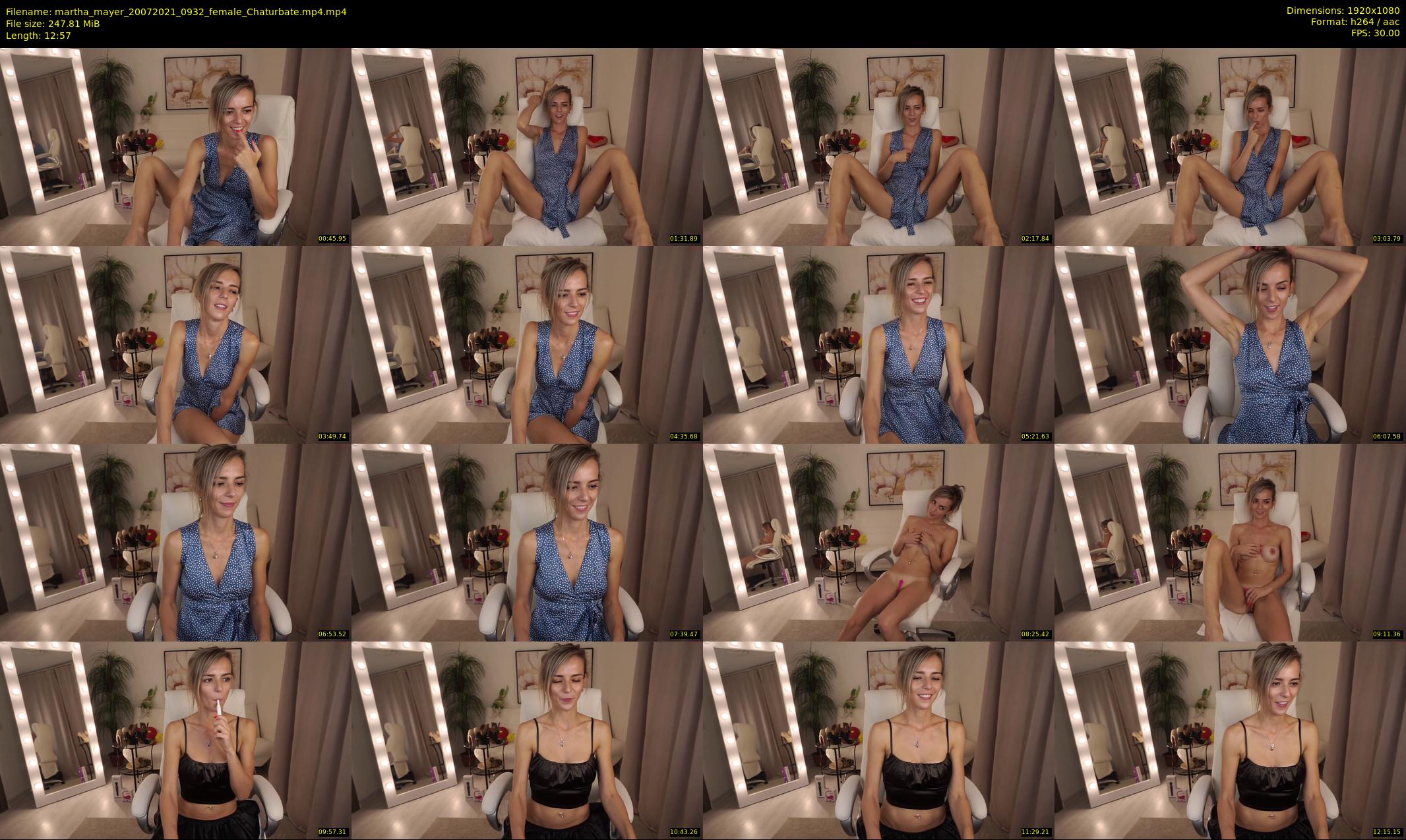 martha_mayer — 13 minute Chaturbate female cam show recording, 1080p, Jul 20, 2021