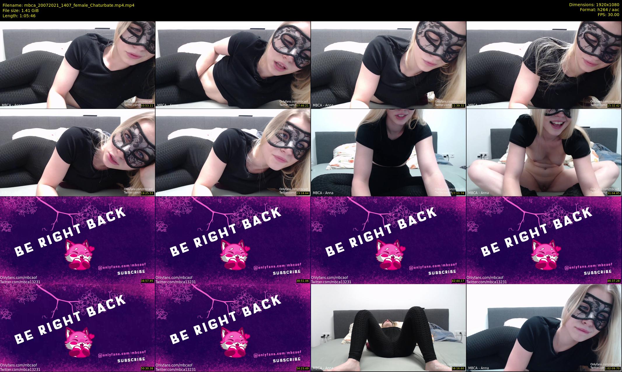 mbca — 66 minute Chaturbate couple cam show recording, 1080p, Jul 20, 2021