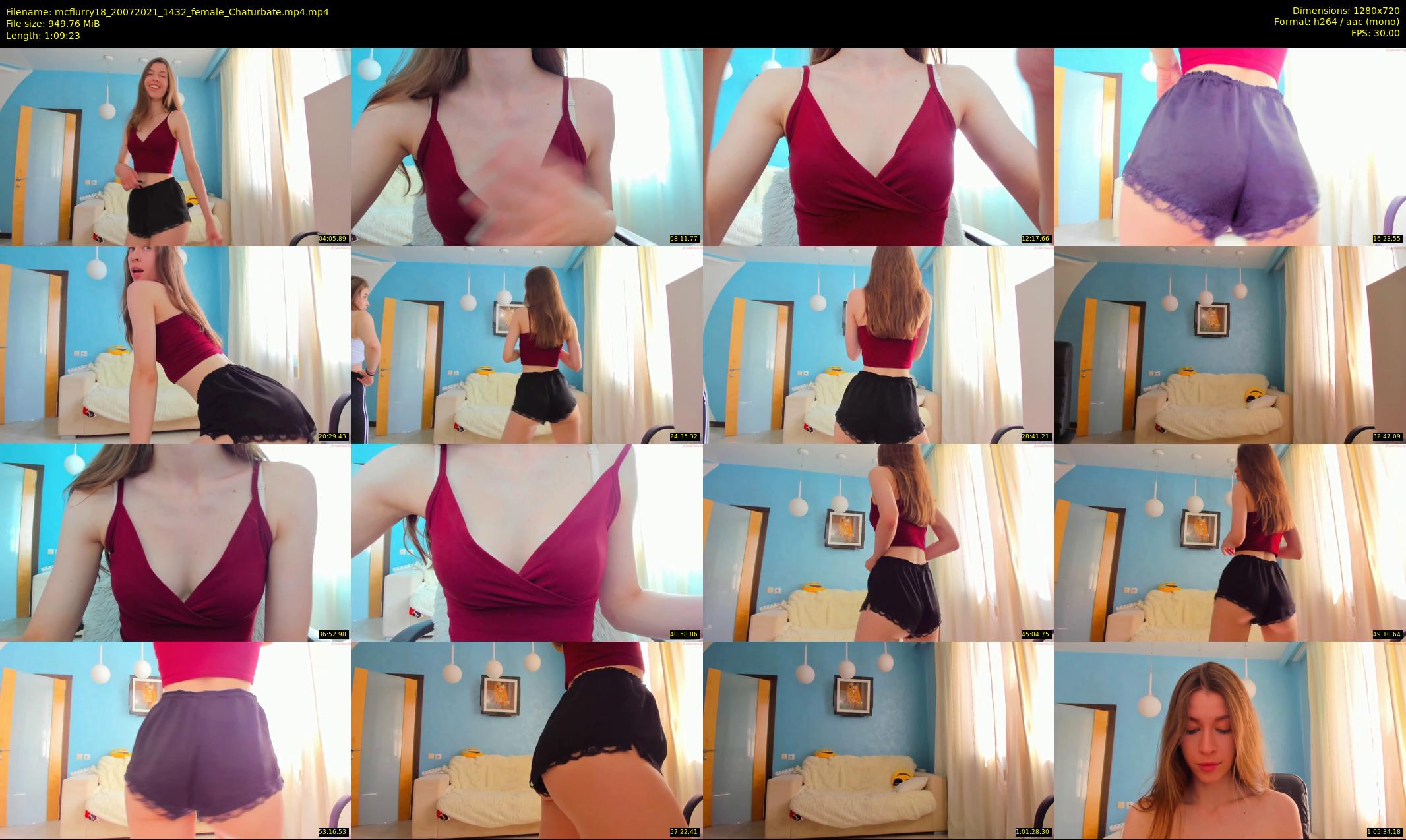 mcflurry18 — 70 minute Chaturbate female cam show recording, 720p, Jul 20, 2021