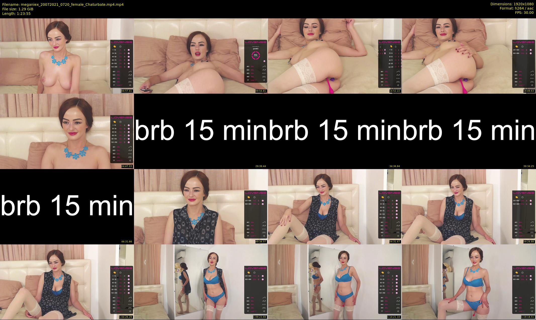 meganiex — 84 minute Chaturbate female cam show recording, 1080p, Jul 20, 2021