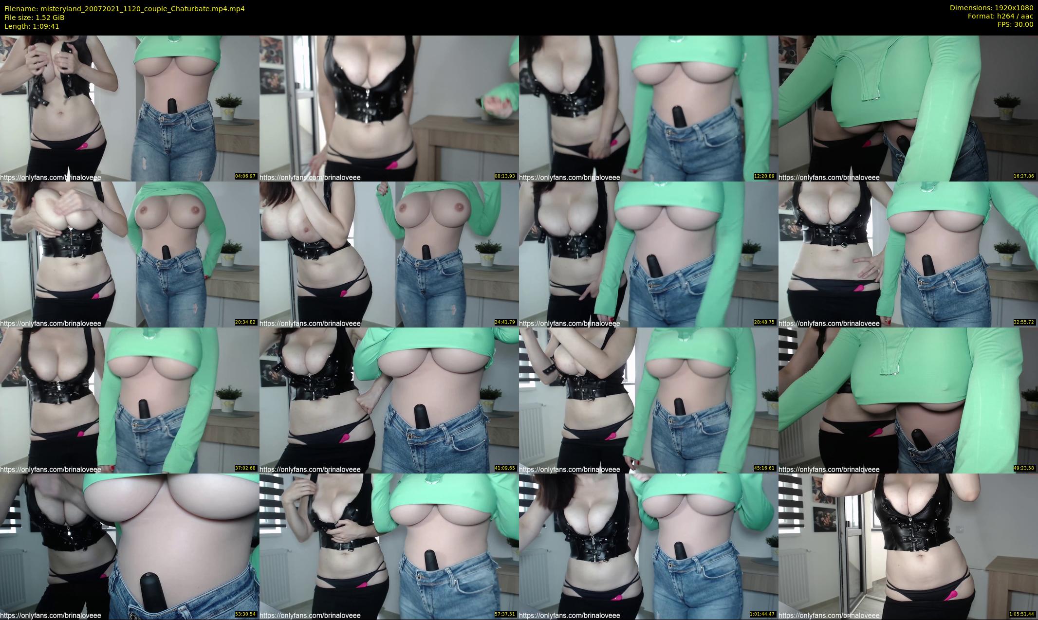 misteryland — 70 minute Chaturbate couple cam show recording, 1080p, Jul 20, 2021