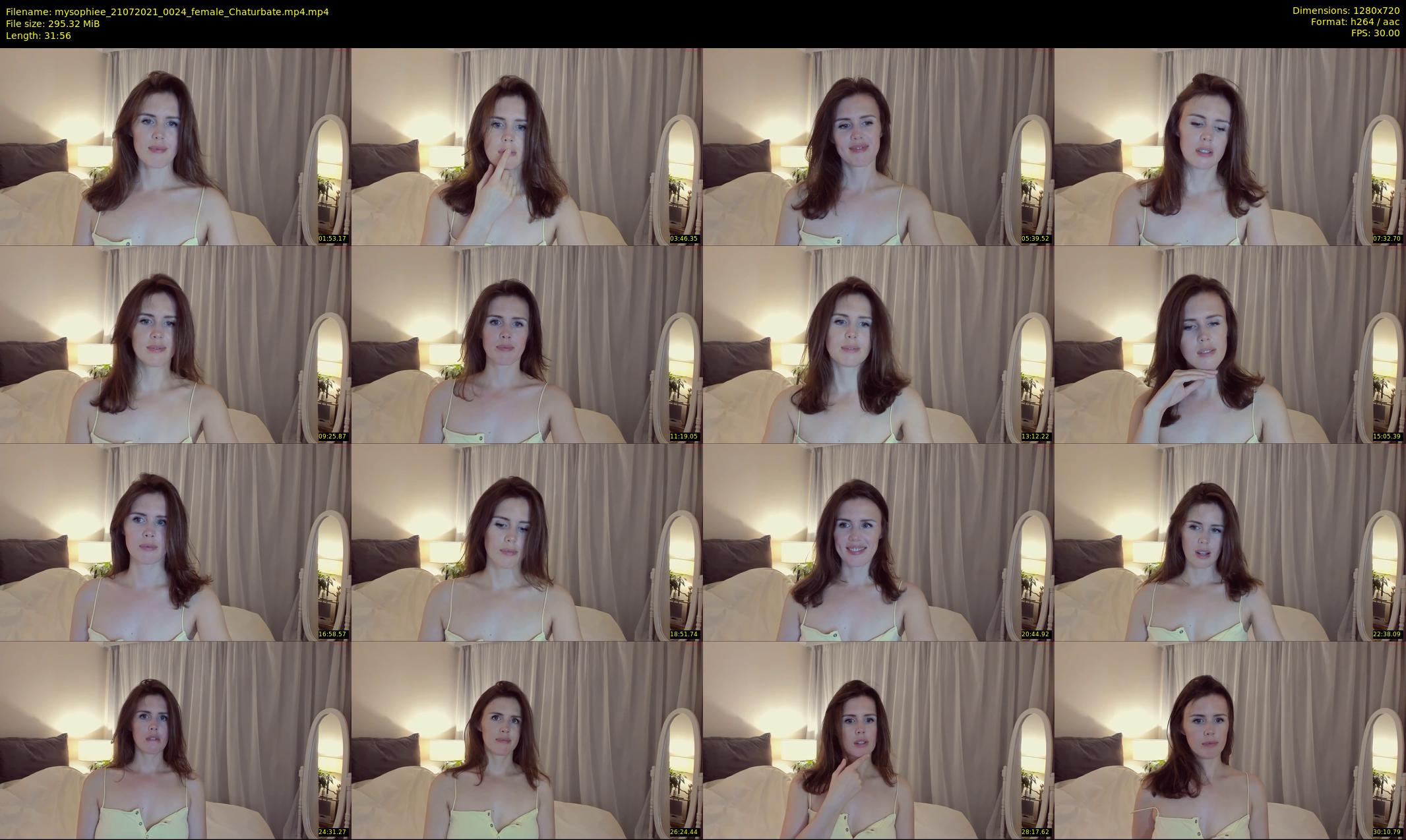 mysophiee — 32 minute Chaturbate female cam show recording, 720p, Jul 21, 2021