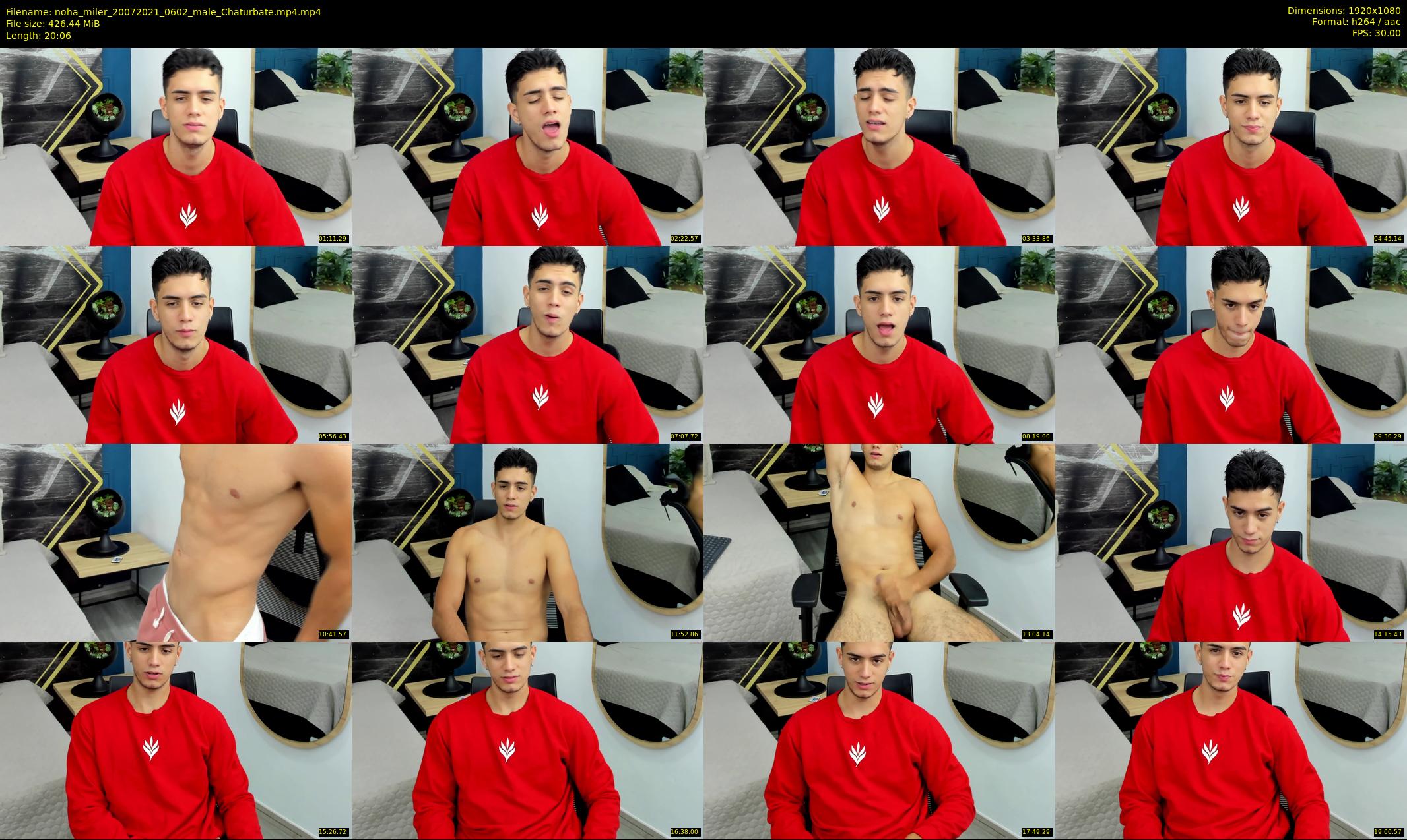 noha_miler — 21 minute Chaturbate male cam show recording, 1080p, Jul 20, 2021