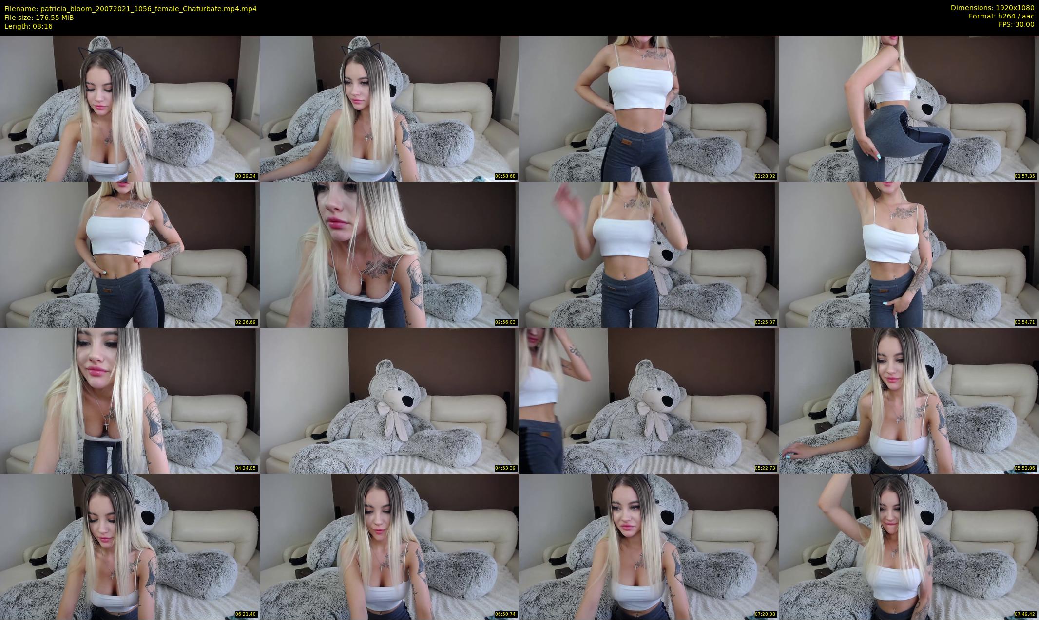 patricia_bloom — 9 minute Chaturbate female cam show recording, 1080p, Jul 20, 2021