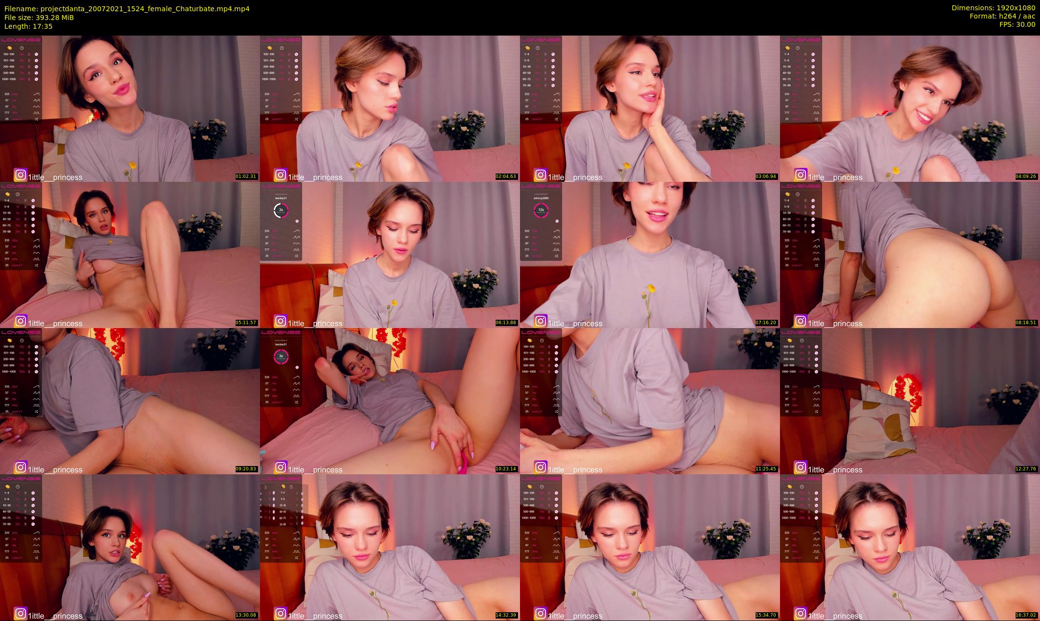 projectdanta — 18 minute Chaturbate female cam show recording, 1080p, Jul 20, 2021
