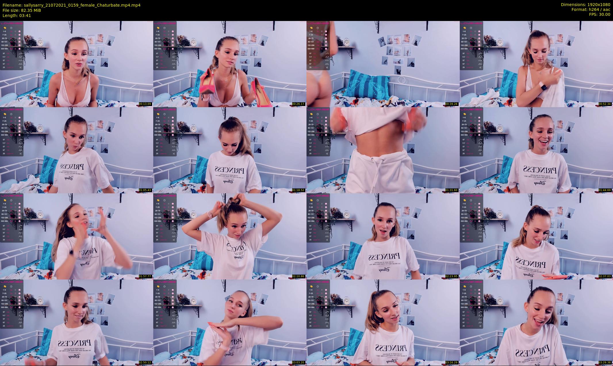 sallysarry — 4 minute Chaturbate couple cam show recording, 1080p, Jul 21, 2021