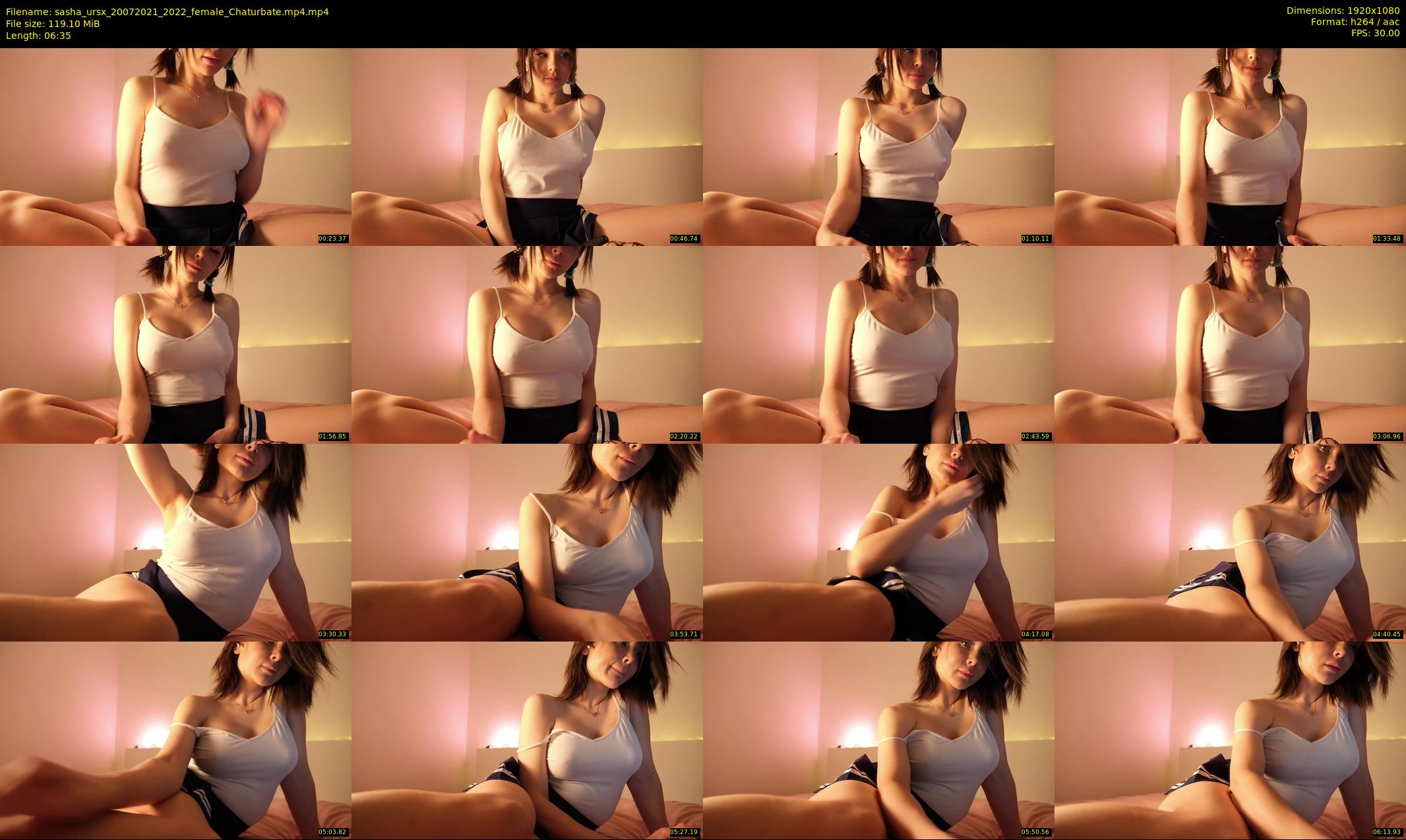 sasha_ursx — 7 minute Chaturbate female cam show recording, 1080p, Jul 20, 2021