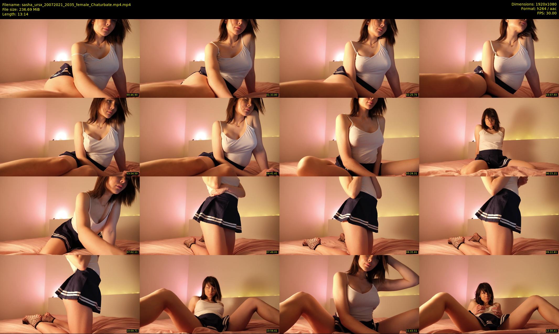 sasha_ursx — 14 minute Chaturbate female cam show recording, 1080p, Jul 20, 2021