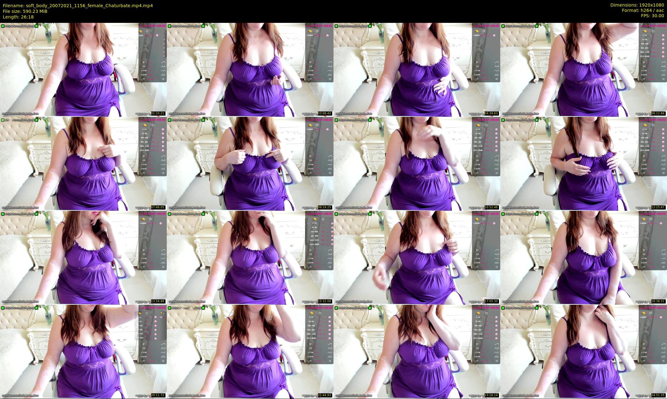 soft_body — 27 minute Chaturbate female cam show recording, 1080p, Jul 20, 2021