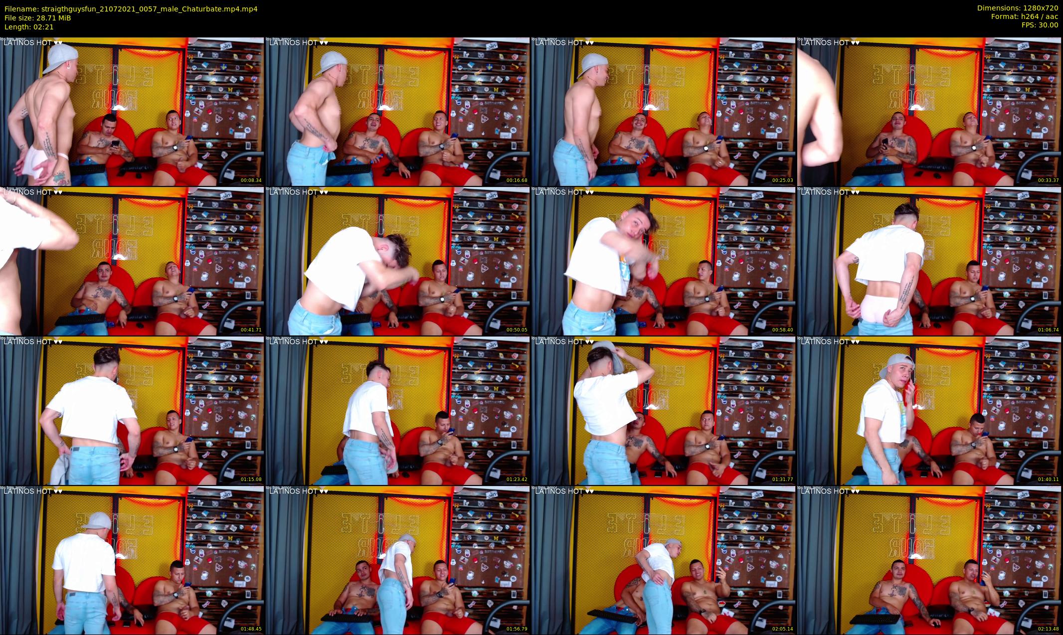 straigthguysfun — 3 minute Chaturbate male cam show recording, 720p, Jul 21, 2021