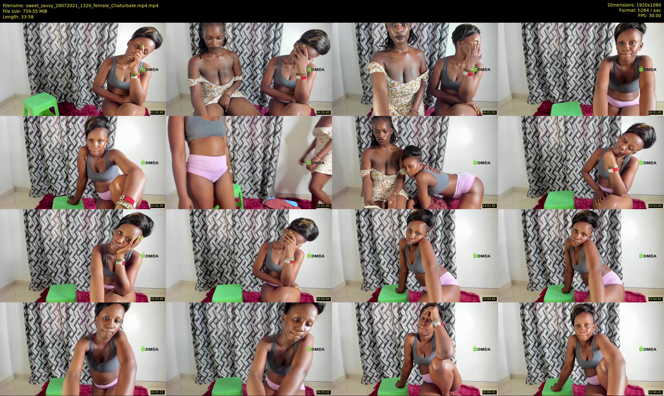 sweet_savvy — 34 minute Chaturbate female cam show recording, 1080p, Jul 20, 2021