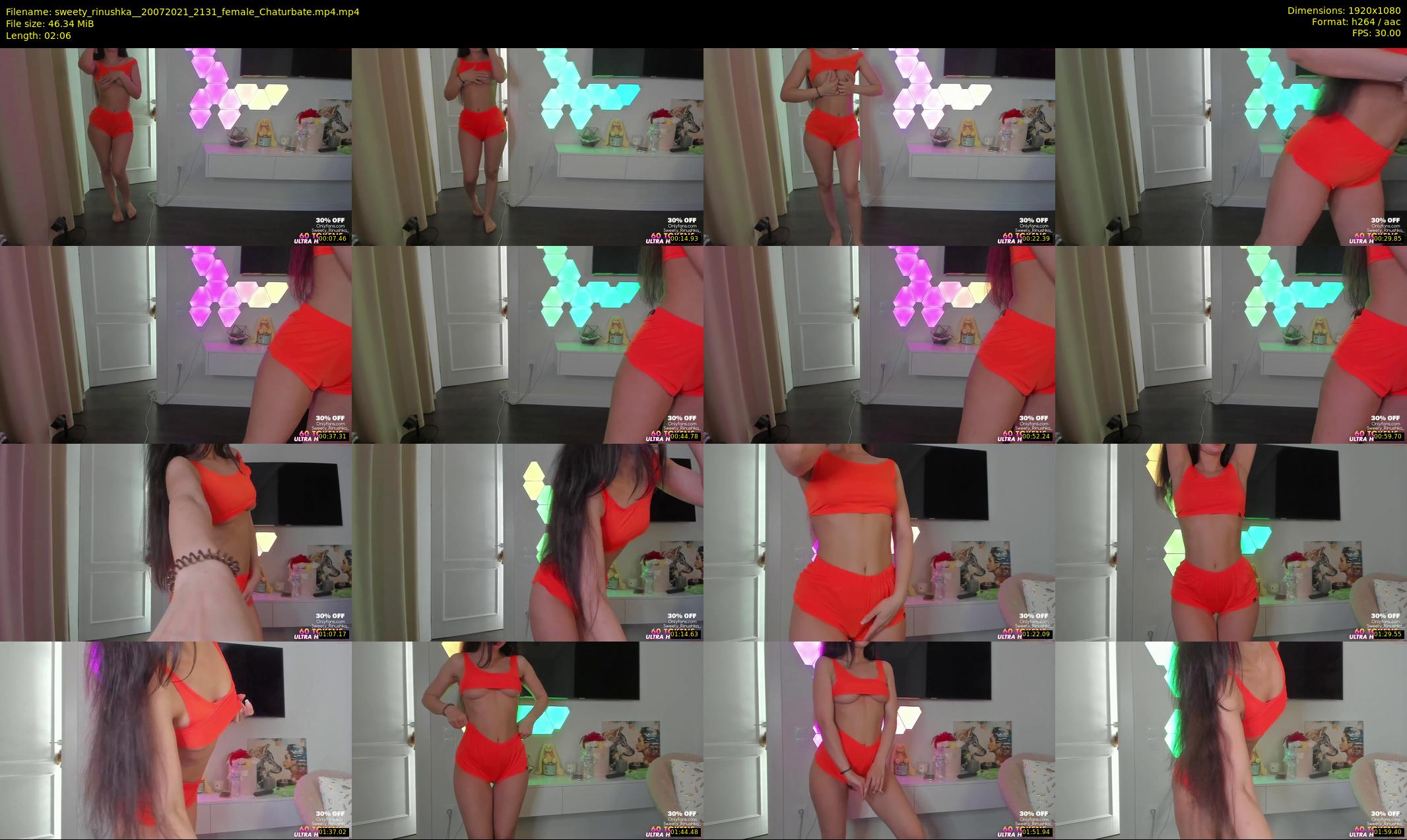 sweety_rinushka_ — 3 minute Chaturbate female cam show recording, 1080p, Jul 20, 2021