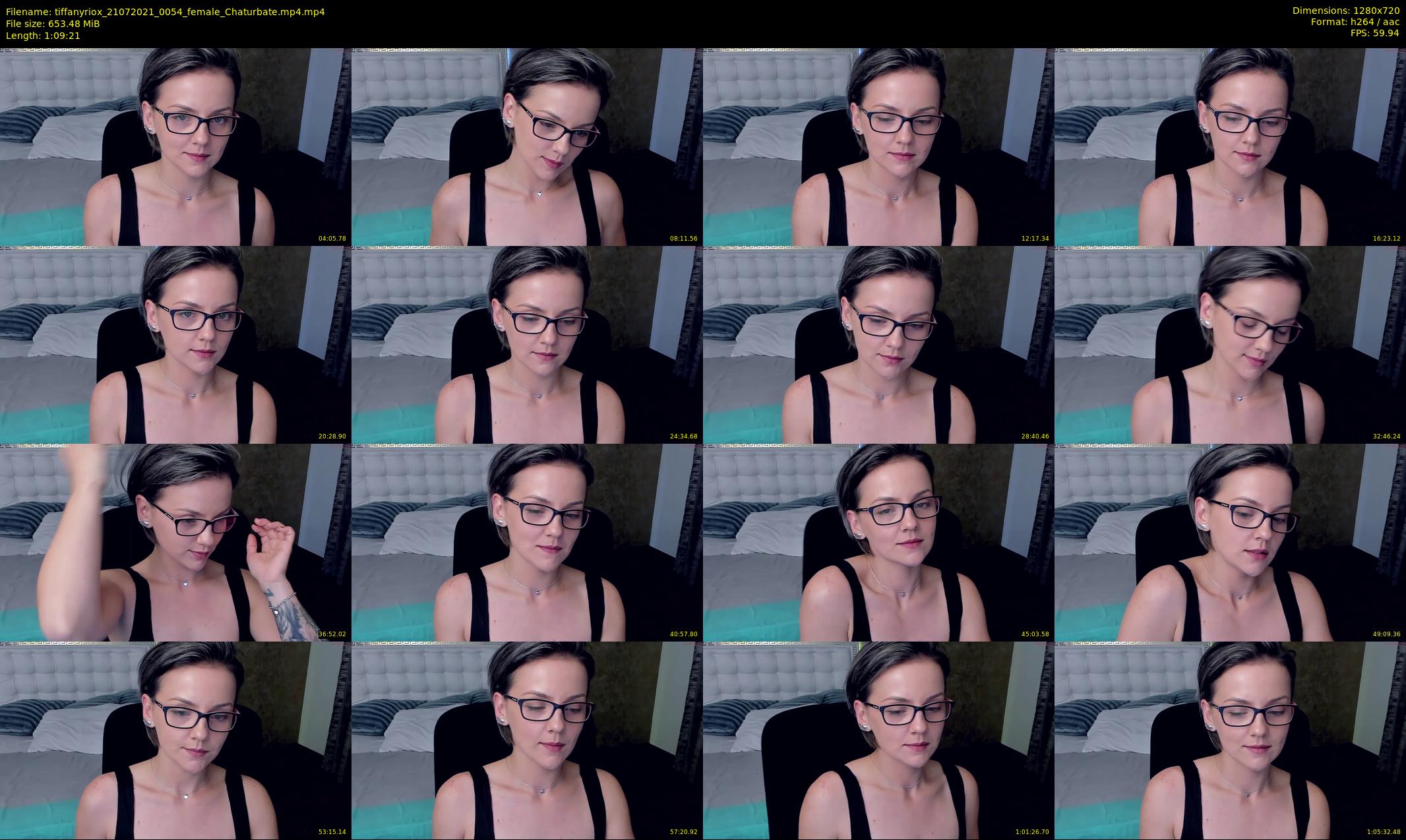 tiffanyriox — 70 minute Chaturbate female cam show recording, 720p, Jul 21, 2021