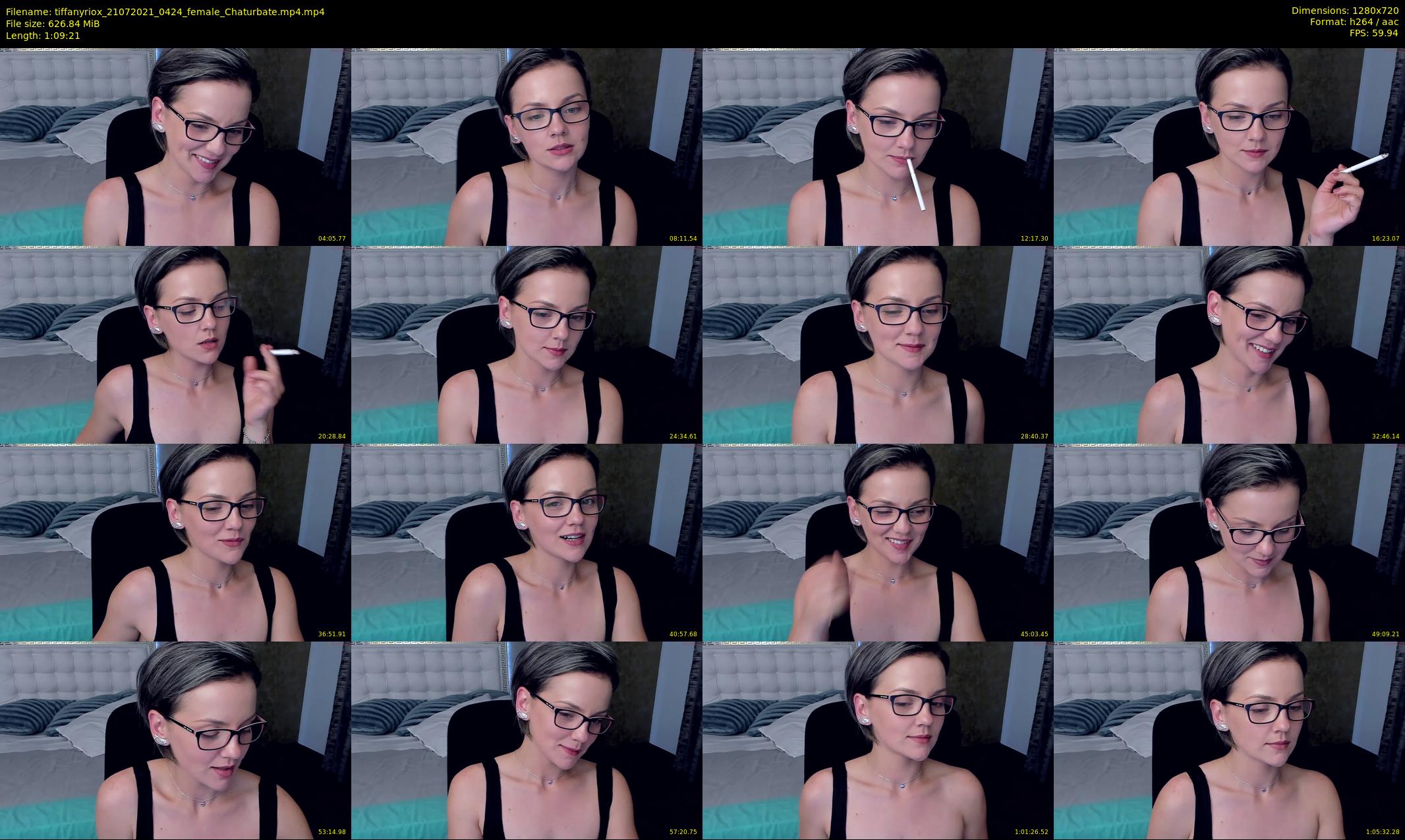 tiffanyriox — 70 minute Chaturbate female cam show recording, 720p, Jul 21, 2021
