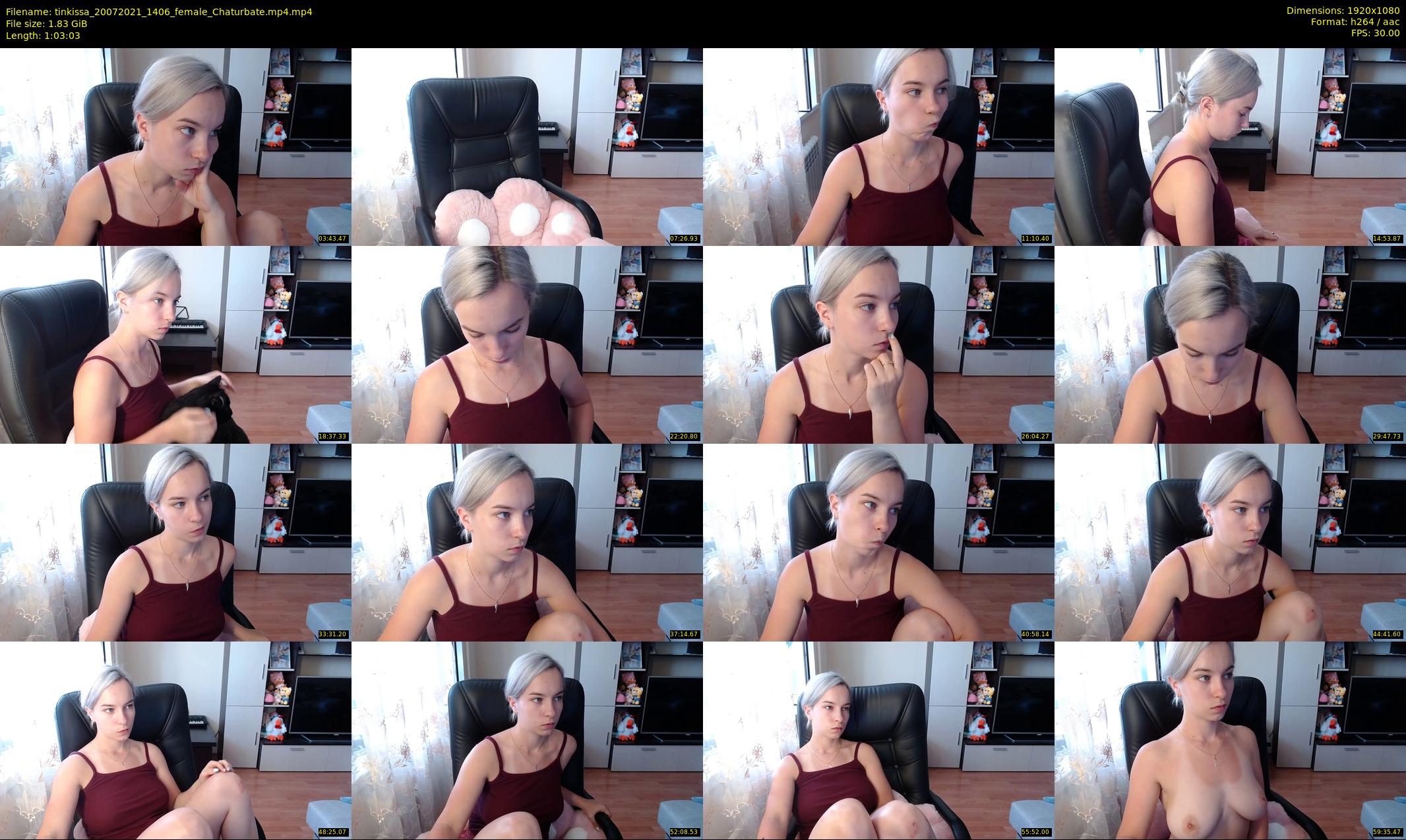 tinkissa — 64 minute Chaturbate couple cam show recording, 1080p, Jul 20, 2021