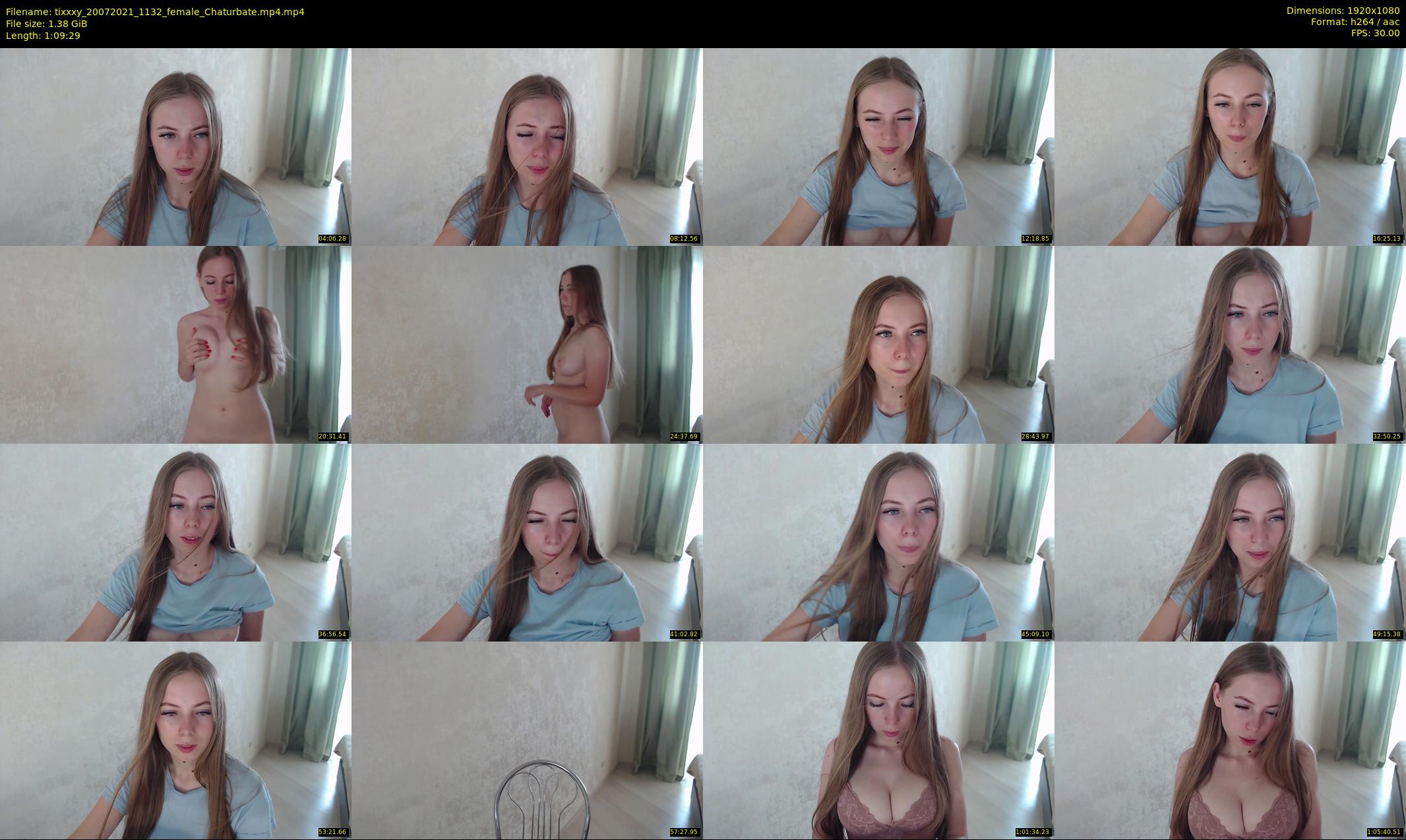 tixxxy — 70 minute Chaturbate female cam show recording, 1080p, Jul 20, 2021