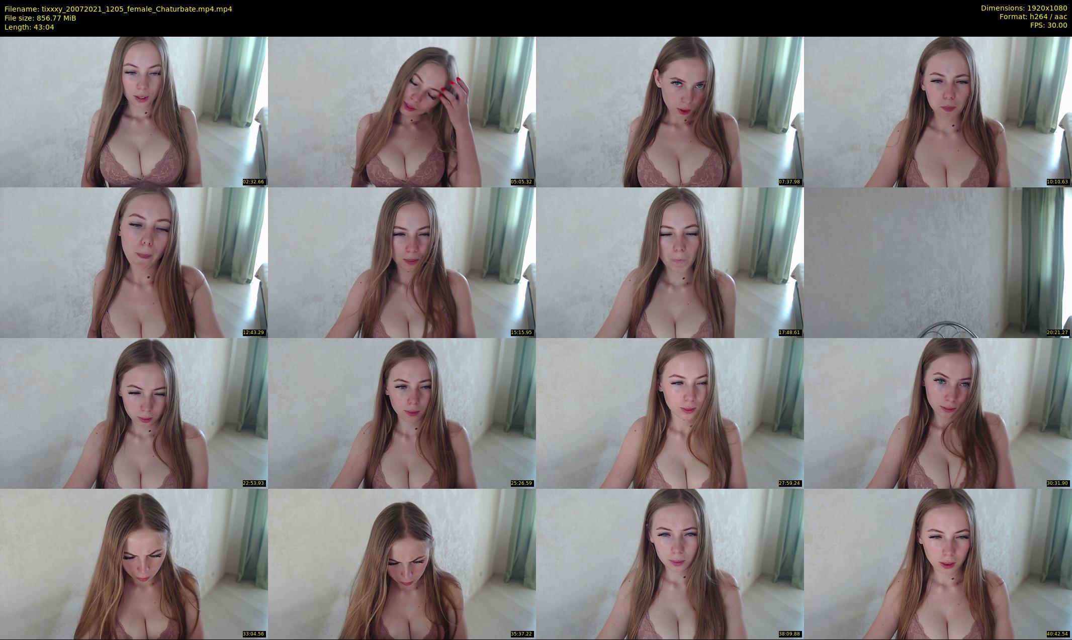 tixxxy — 44 minute Chaturbate female cam show recording, 1080p, Jul 20, 2021