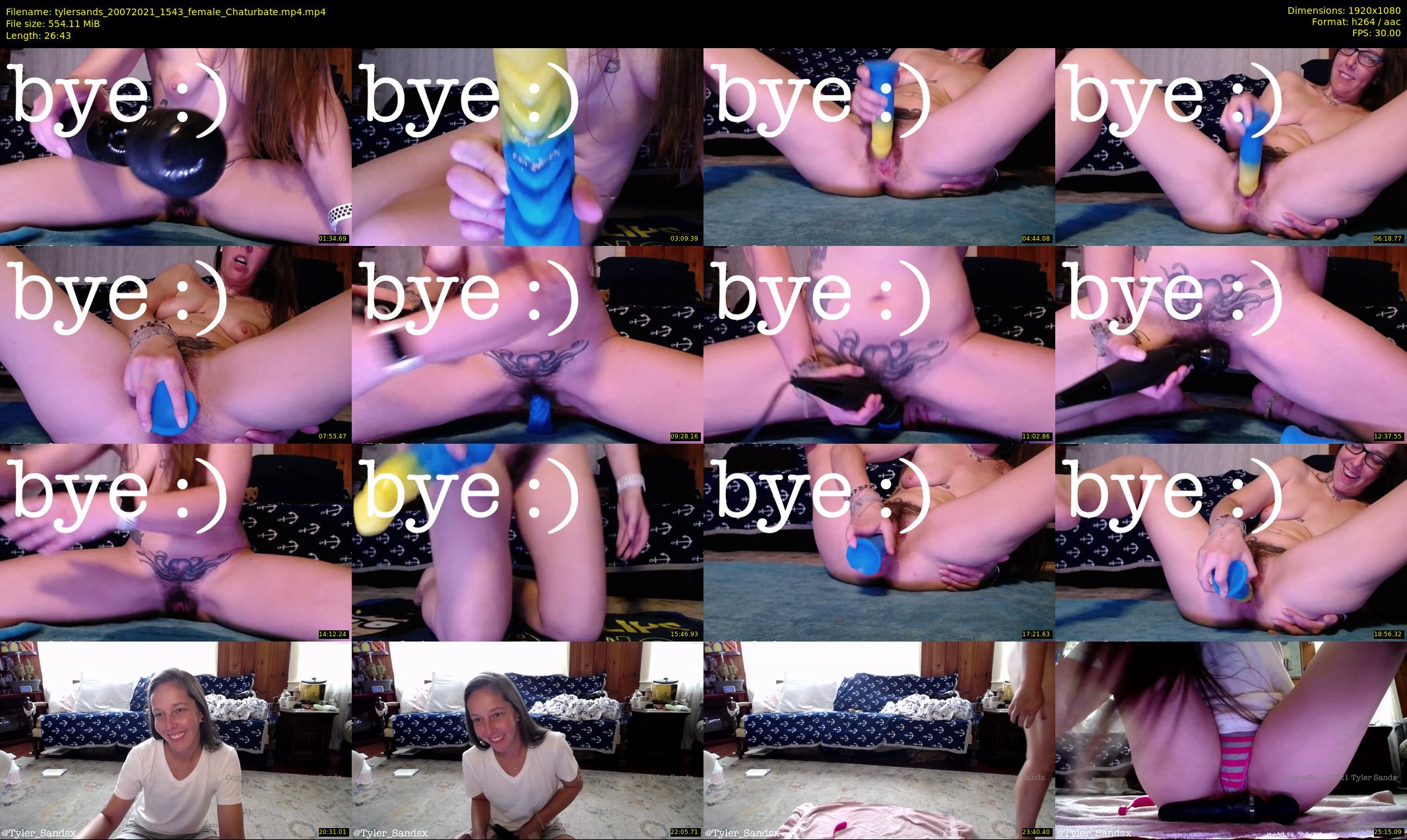 tylersands — 27 minute Chaturbate female cam show recording, 1080p, Jul 20, 2021