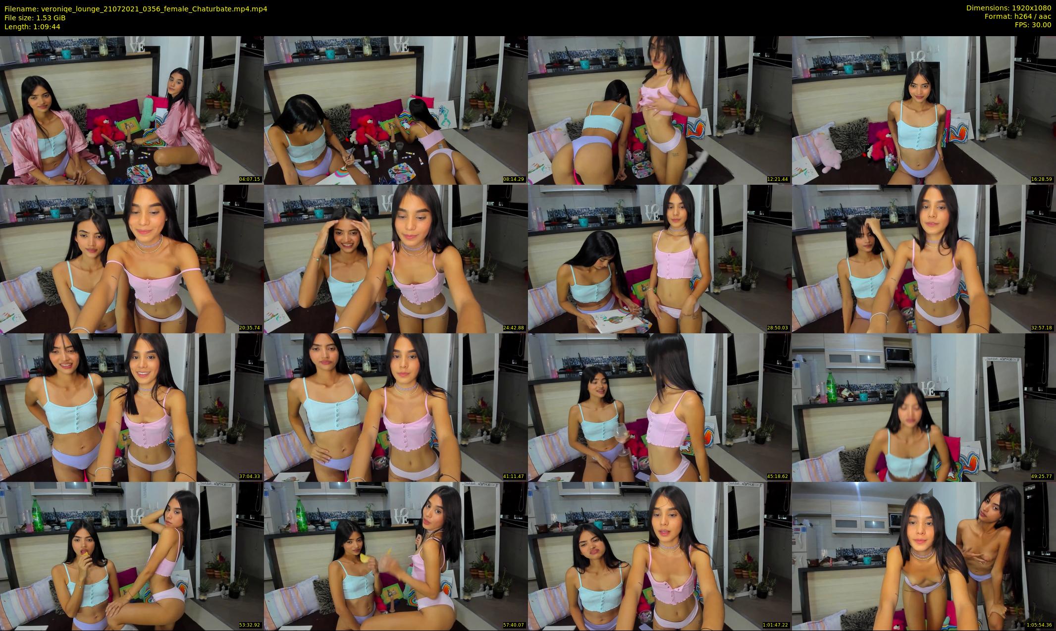 veroniqe_lounge — 70 minute Chaturbate couple cam show recording, 1080p, Jul 21, 2021