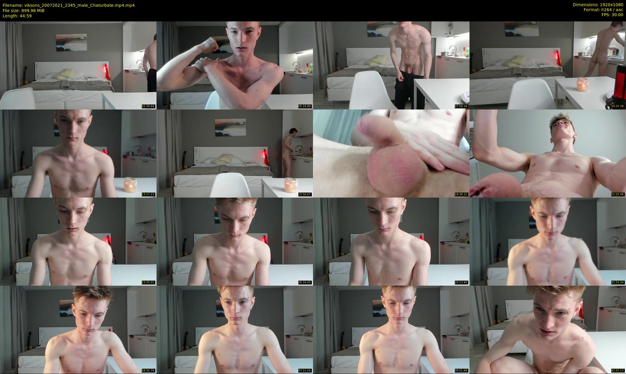 viksons — 45 minute Chaturbate male cam show recording, 1080p, Jul 20, 2021